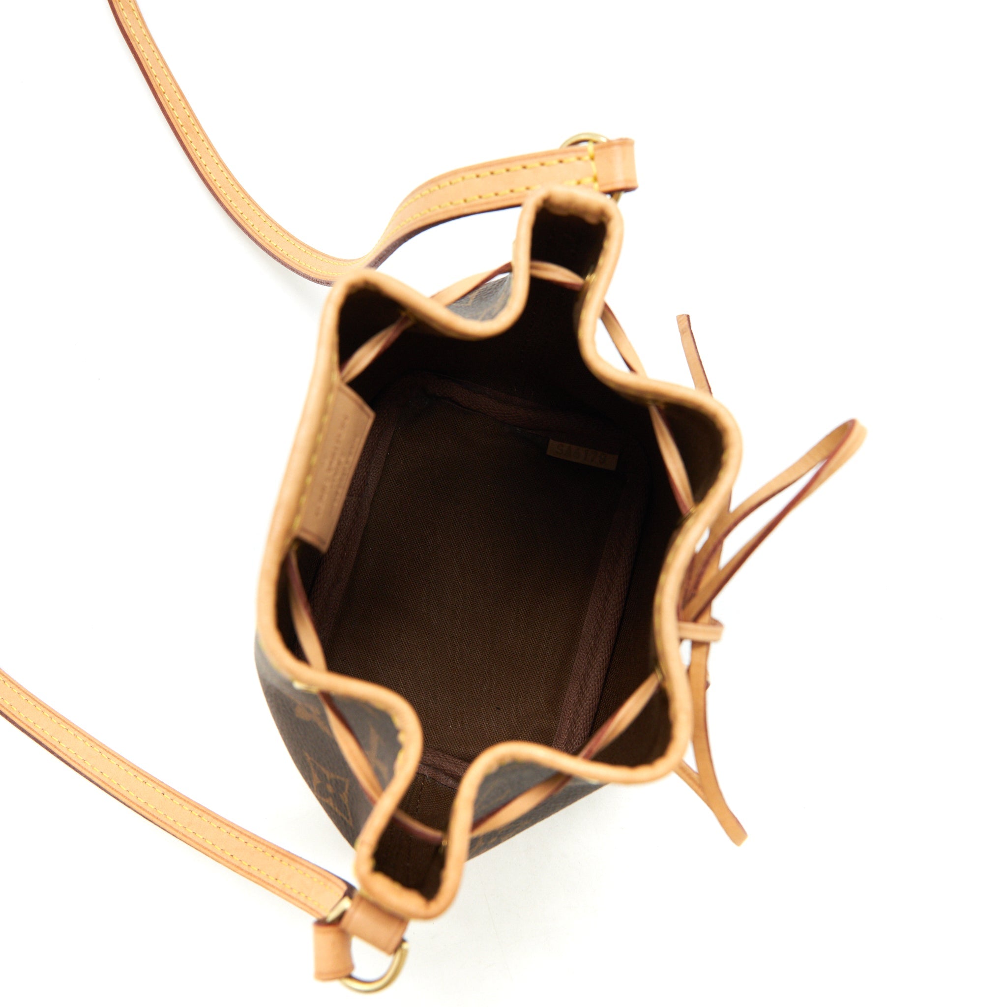 LOUIS VUITTON NANO NOE MONOGRAM CANVAS YEAR 2019