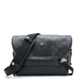 LOUIS VUITTON ECLIPSE VOYAGER MESSENGER BAG MONOGRAM CANVAS BLACK YEAR 2020