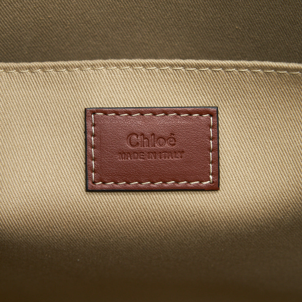CHLOE LARGE WOODY TOTE BAG