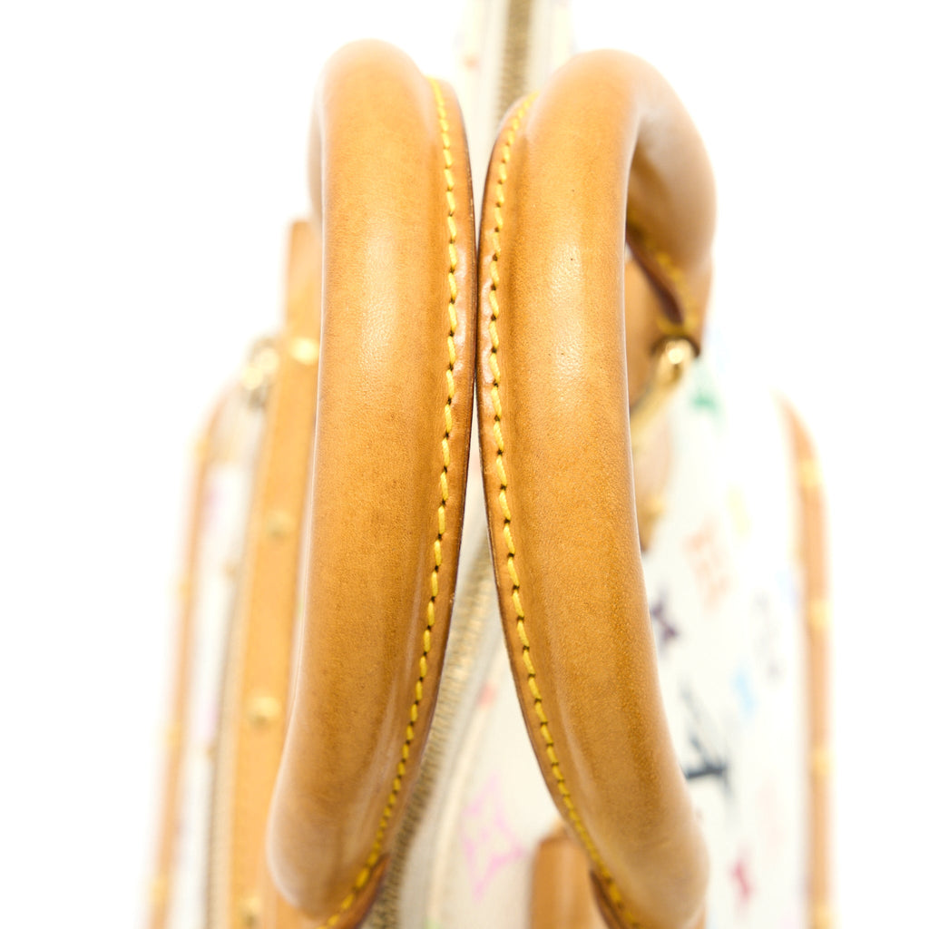 LOUIS VUITTON ALMA BAG MONOGRAM CANVAS WHITE/MULTICOLOURED GHW