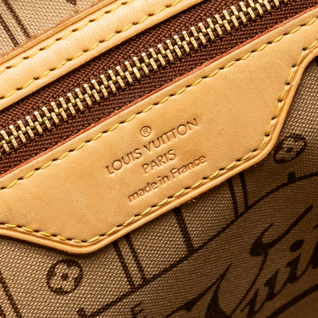 LOUIS VUITTON NEVERFULL GM MONOGRAM CANVAS GHW