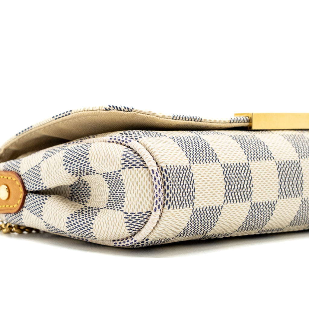 LOUIS VUITTON FAVOURITE PM DAMIER AZUR CANVAS GHW