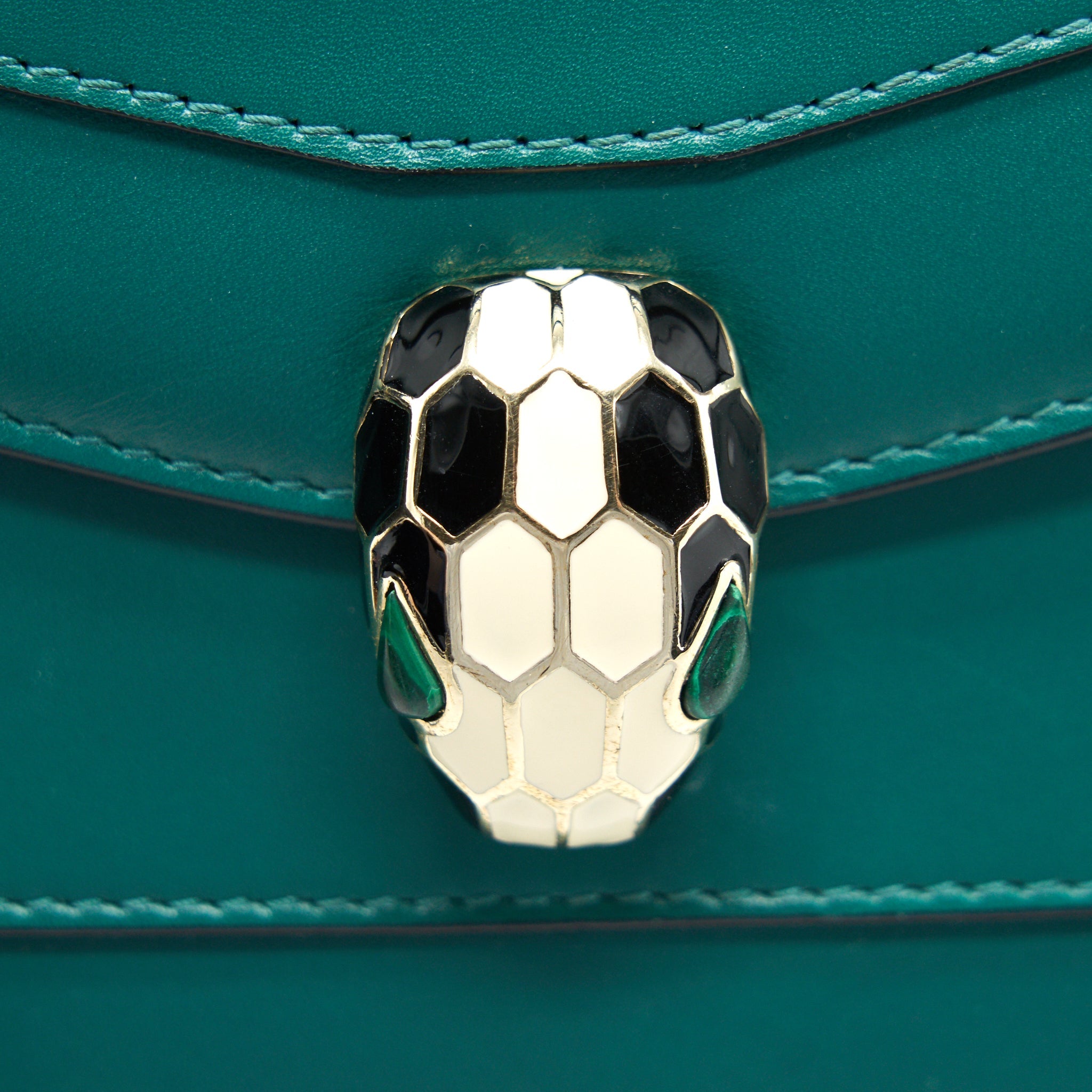 BVLGARI SLING CROSSBODY BAG GREEN