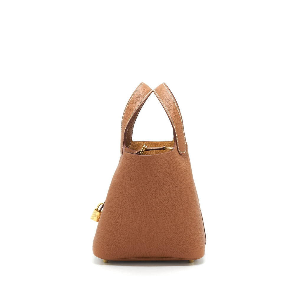 HERMES PICOTIN 18 LOCK BAG 37 GOLD GHW