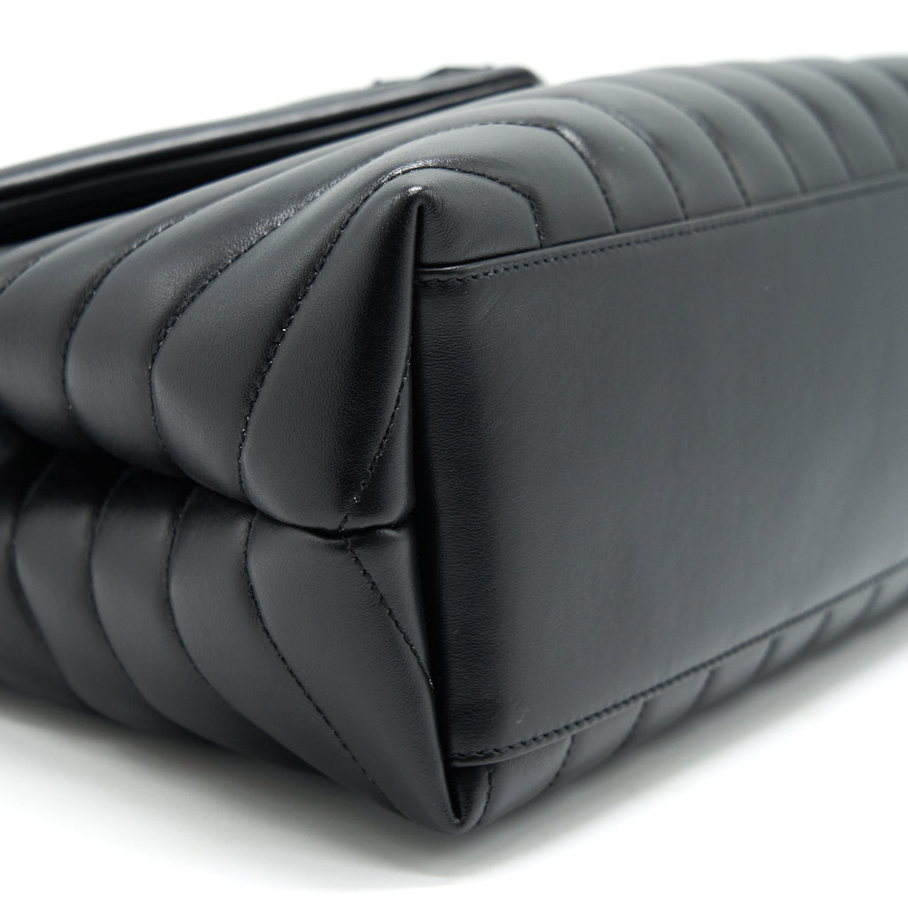 SAINT LAURENT / YSL MEDIUM LOU LOU BAG SO BLACK