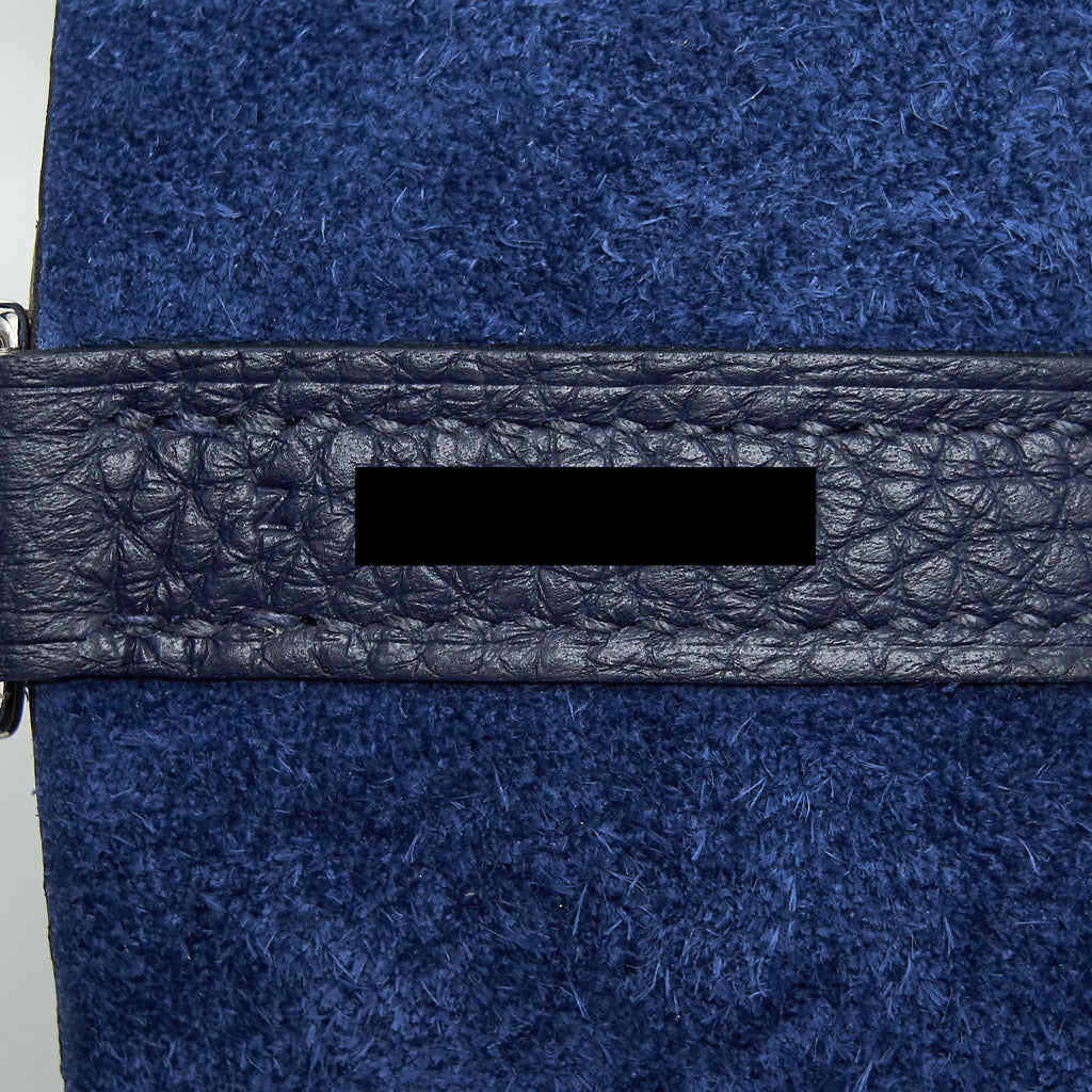 HERMES PICOTIN 22 LOCK BAG BLEU NUIT/BLEU FRANCE SHW