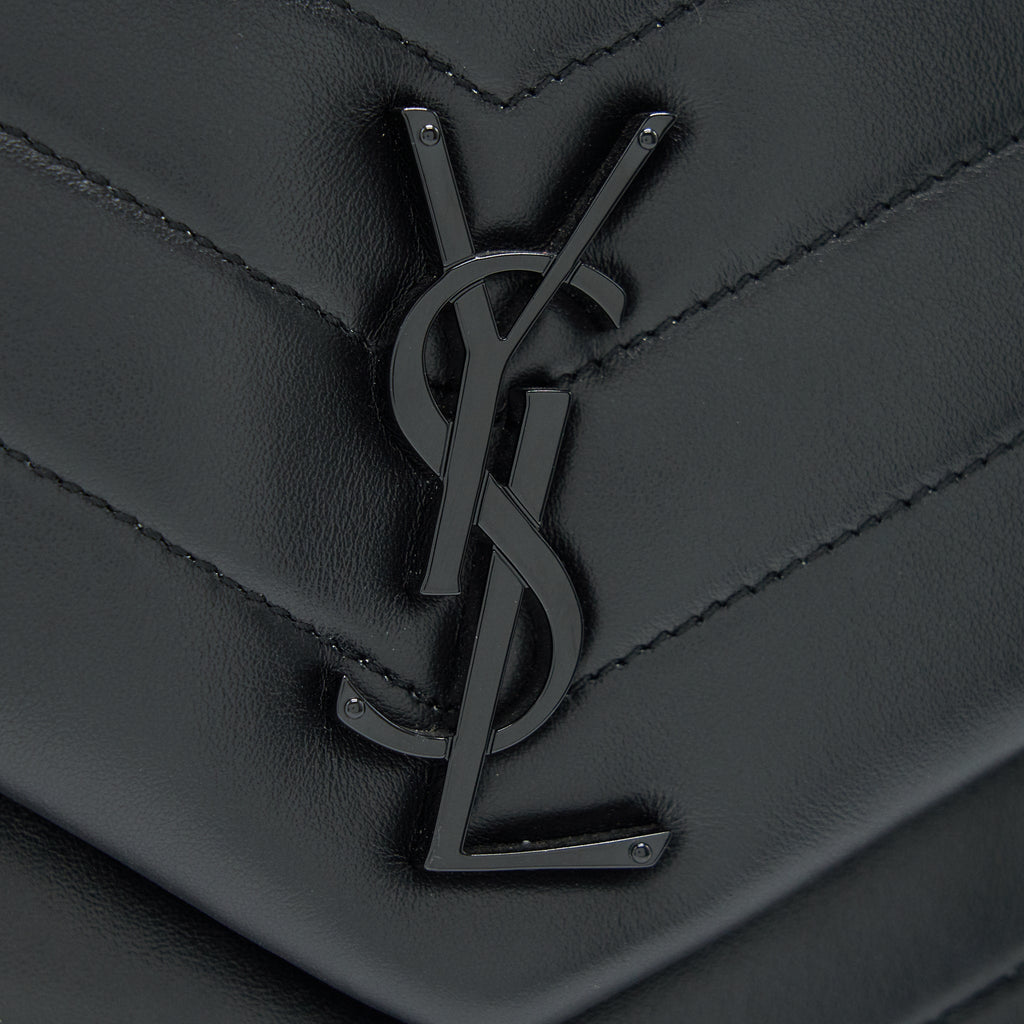SAINT LAURENT / YSL MEDIUM LOU LOU BAG SO BLACK