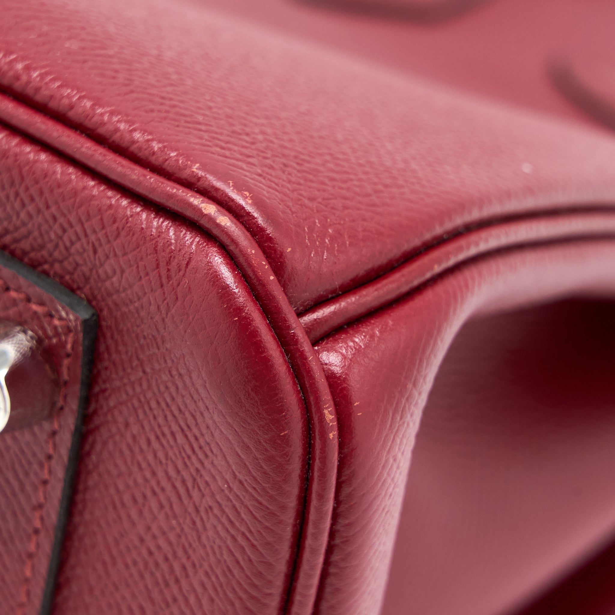 HERMES BIRKIN 30 EPSOM K1 ROUGE GRENAT SHW