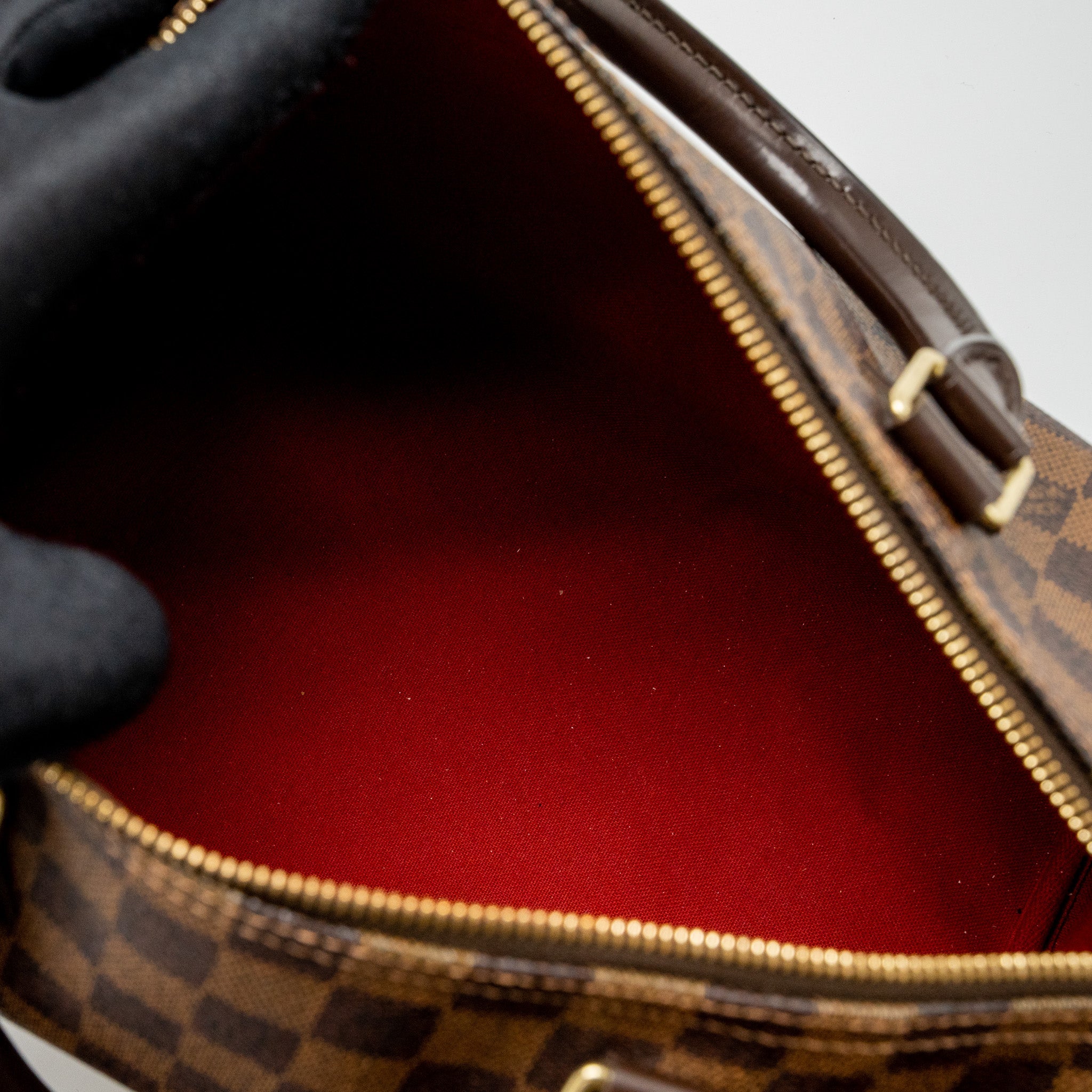 LOUIS VUITTON SPEEDY 30 DAMIER EBENE CANVAS GHW