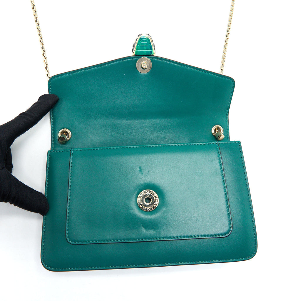 BVLGARI SLING CROSSBODY BAG GREEN
