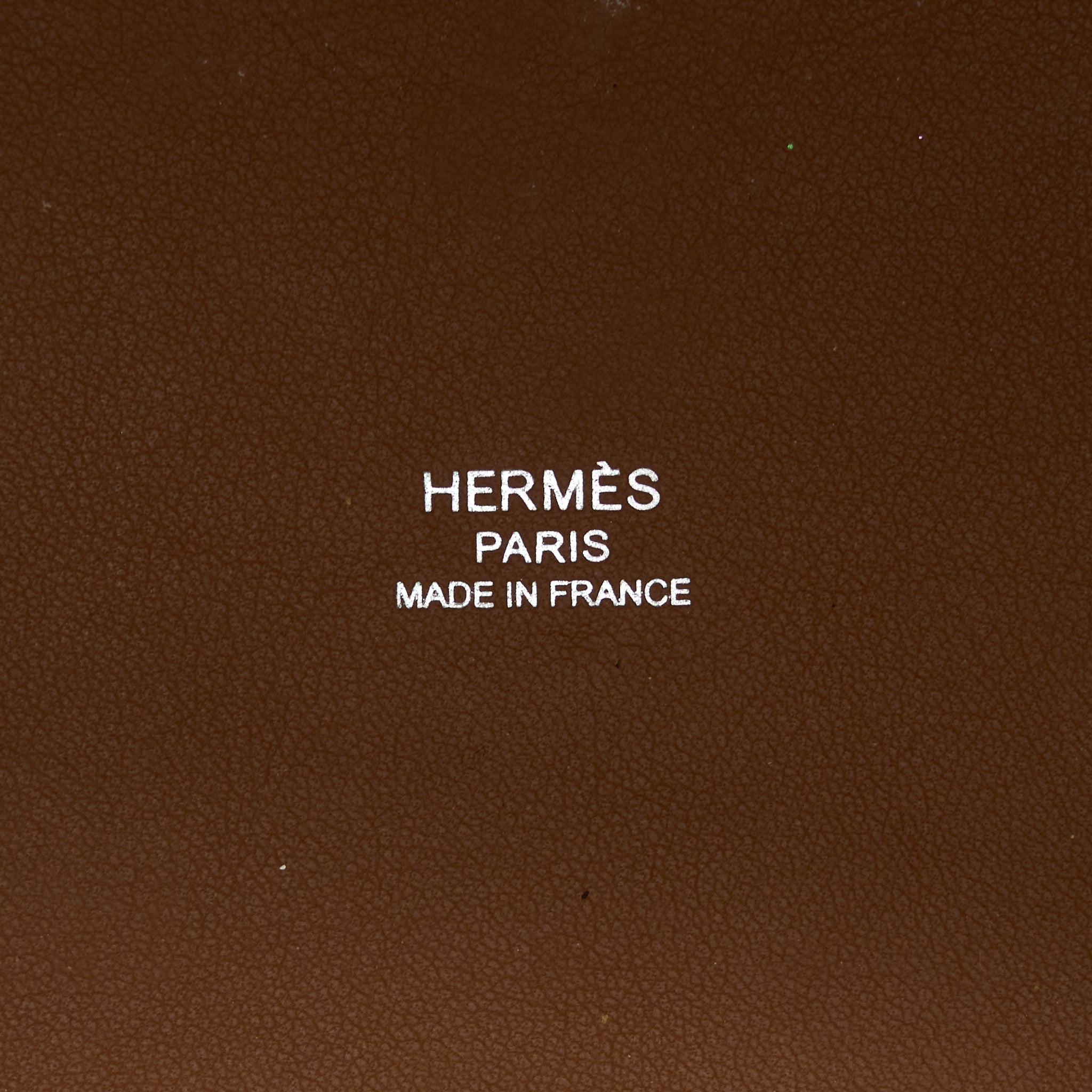 HERMES CABAS H EN BIAIS 27 BAG ECRE-NATUREL/GOLD