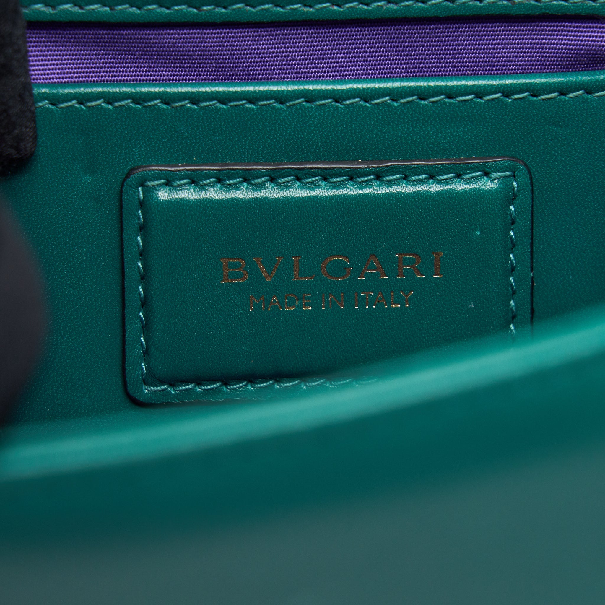 BVLGARI SLING CROSSBODY BAG GREEN