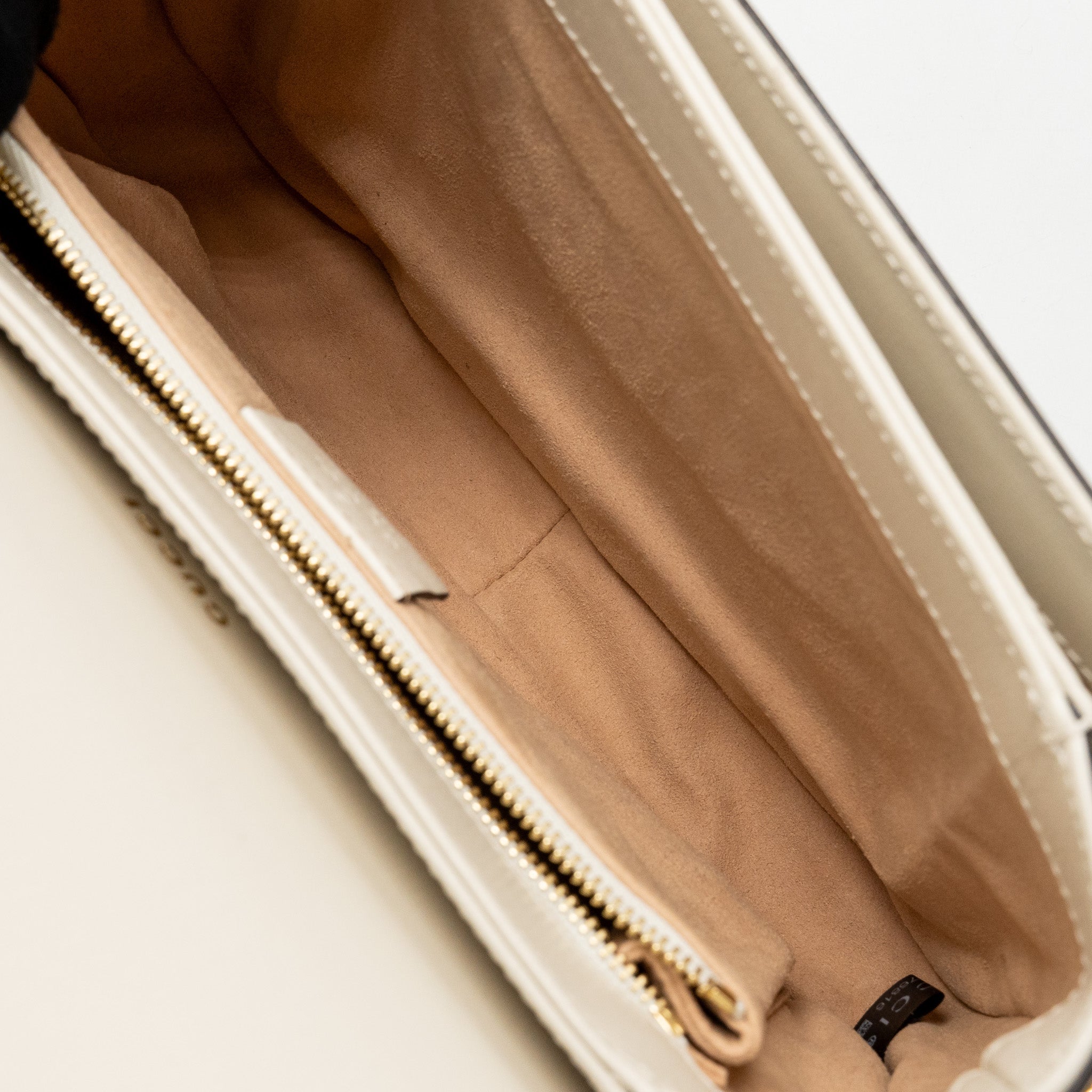 GUCCI HORSEBIT 1955 SHOULDER BAG GG SUPREME CANVAS/LEATHER BEIGE/WHITE GHW