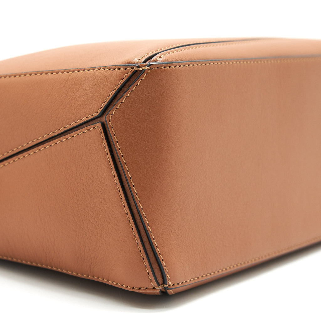 LOEWE PUZZLE SMALL BAG IN TAN