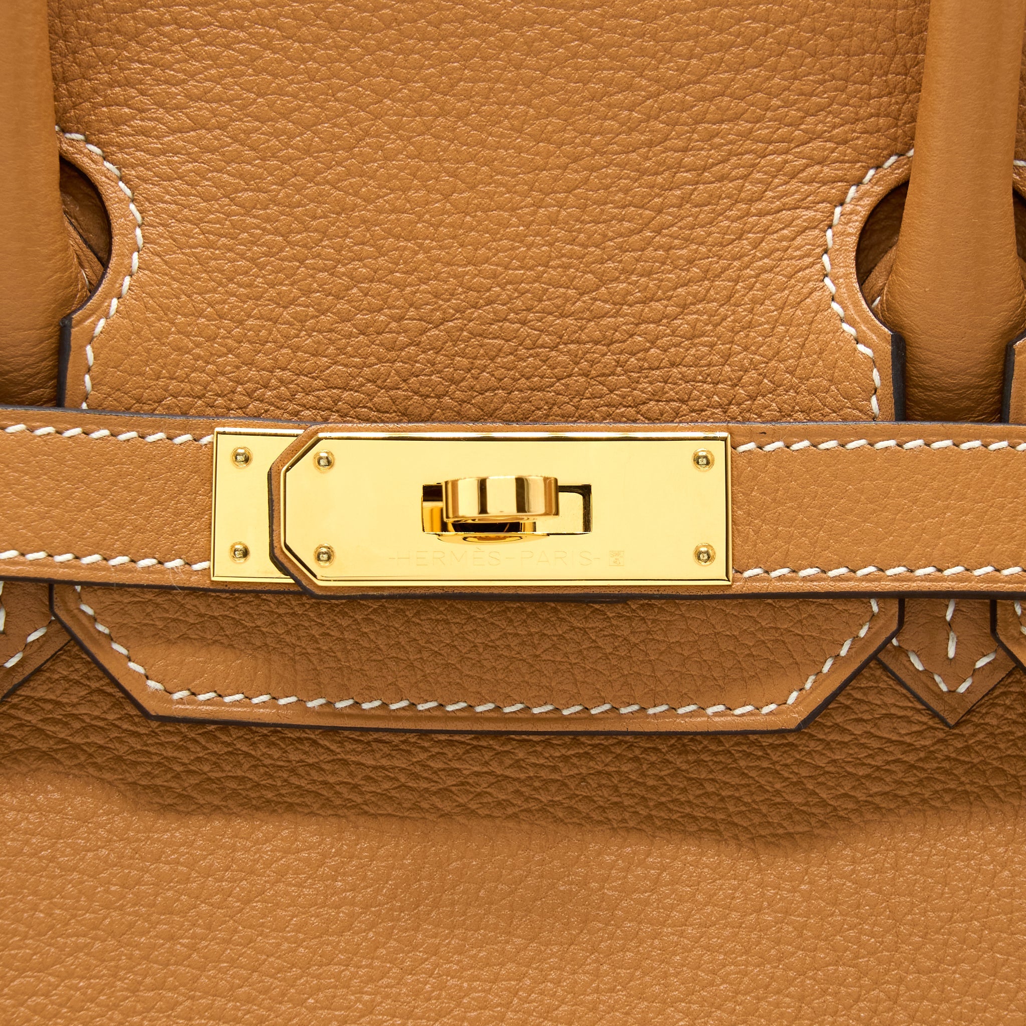 HERMES BIRKIN 30 NOVILLO 1H TOFFEE GHW