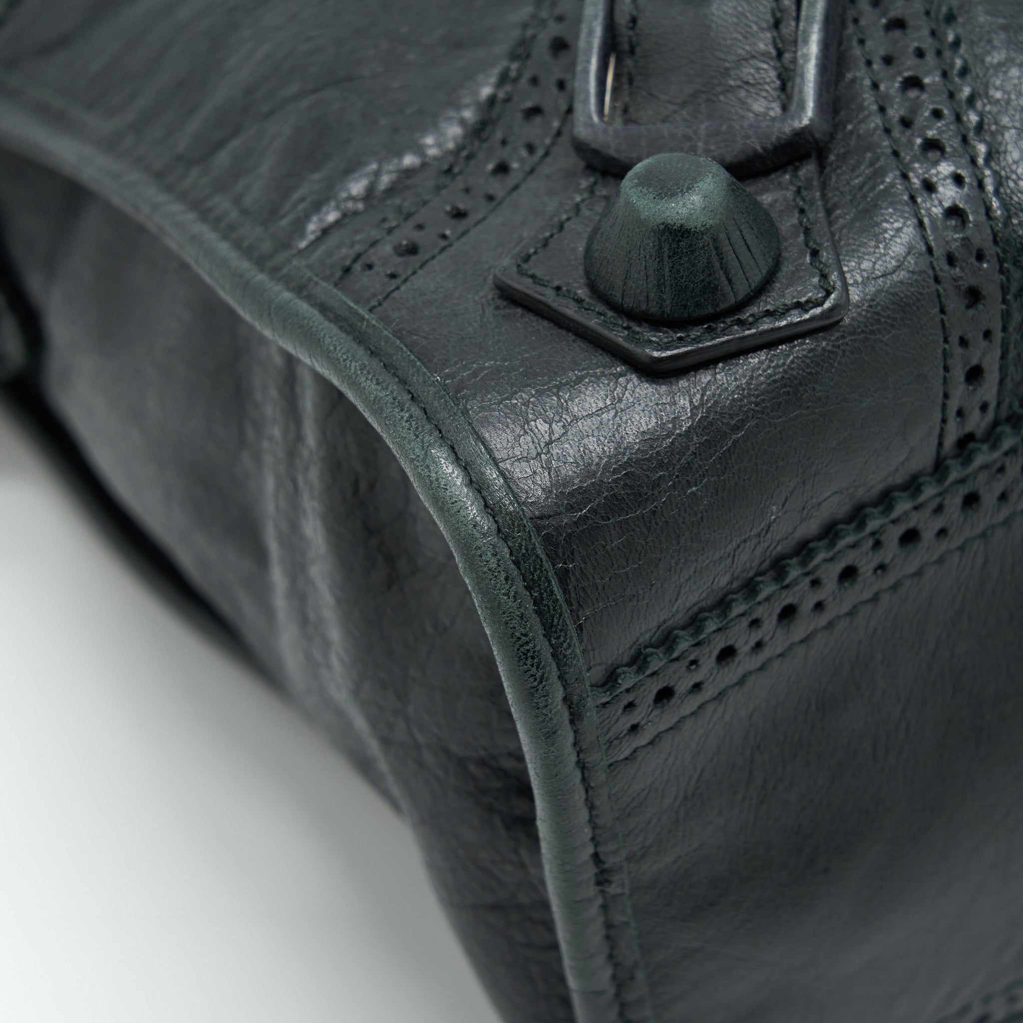 BALENCIAGA GIANT CITY BAG BLACK SHW