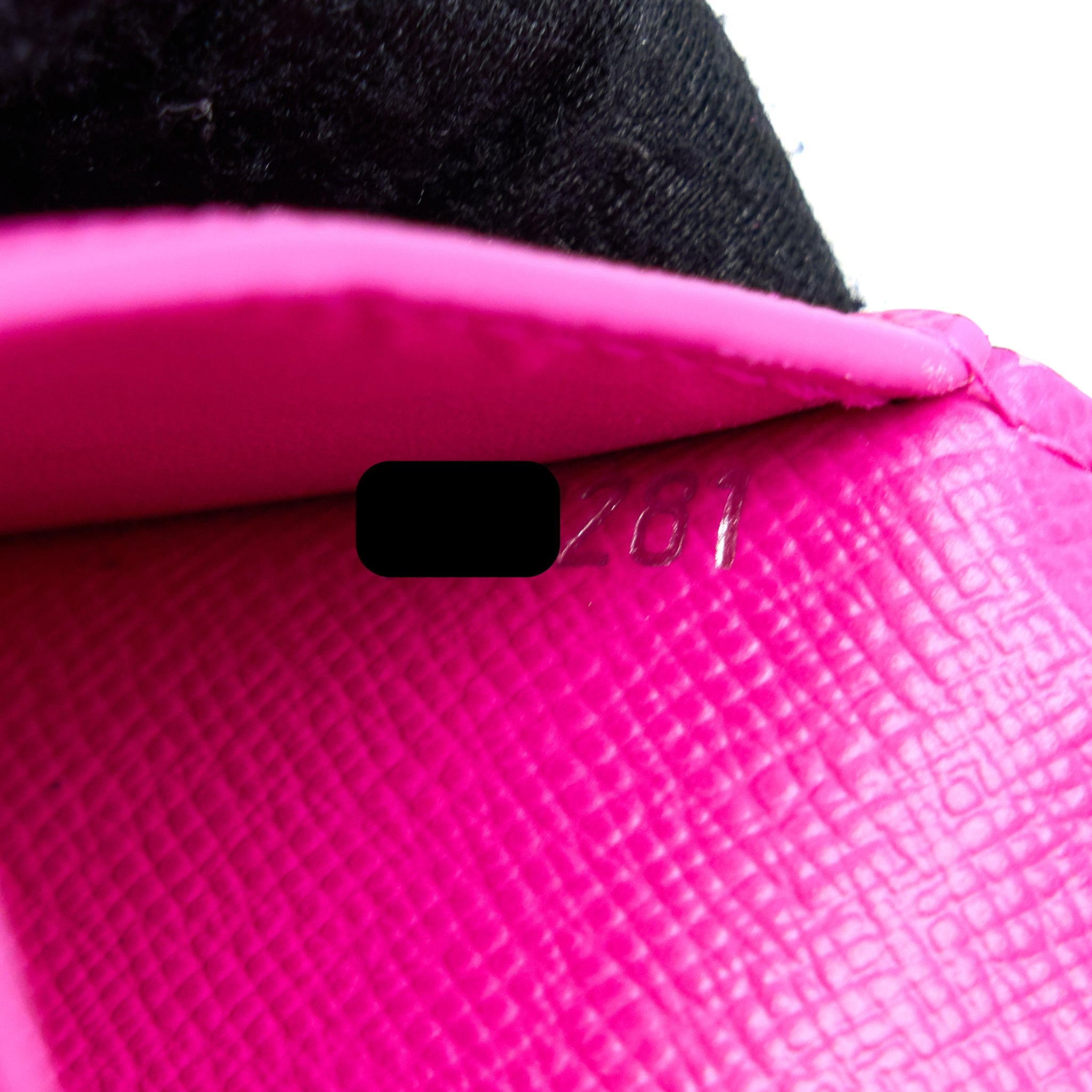 LOUIS VUITTON POCKET ORGANISER MONOGRAM COATED CANVAS PINK