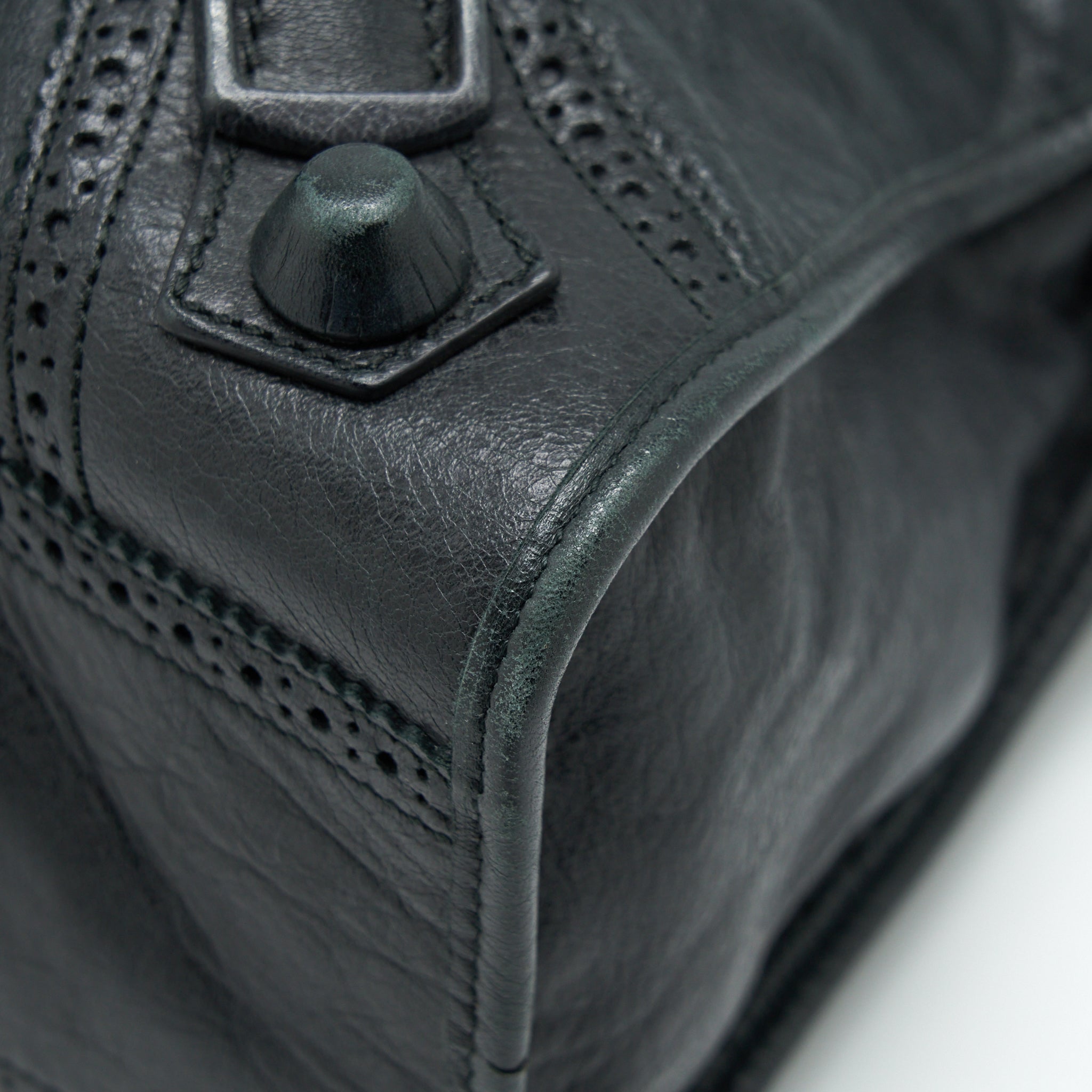 BALENCIAGA GIANT CITY BAG BLACK SHW