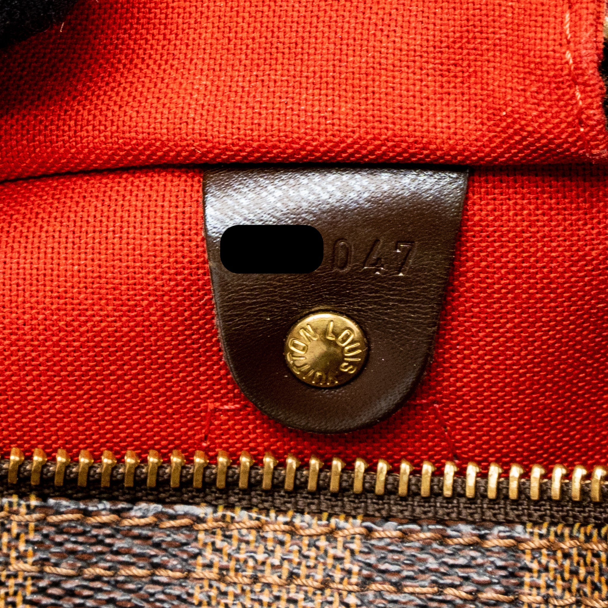 LOUIS VUITTON SPEEDY 30 DAMIER EBENE CANVAS GHW