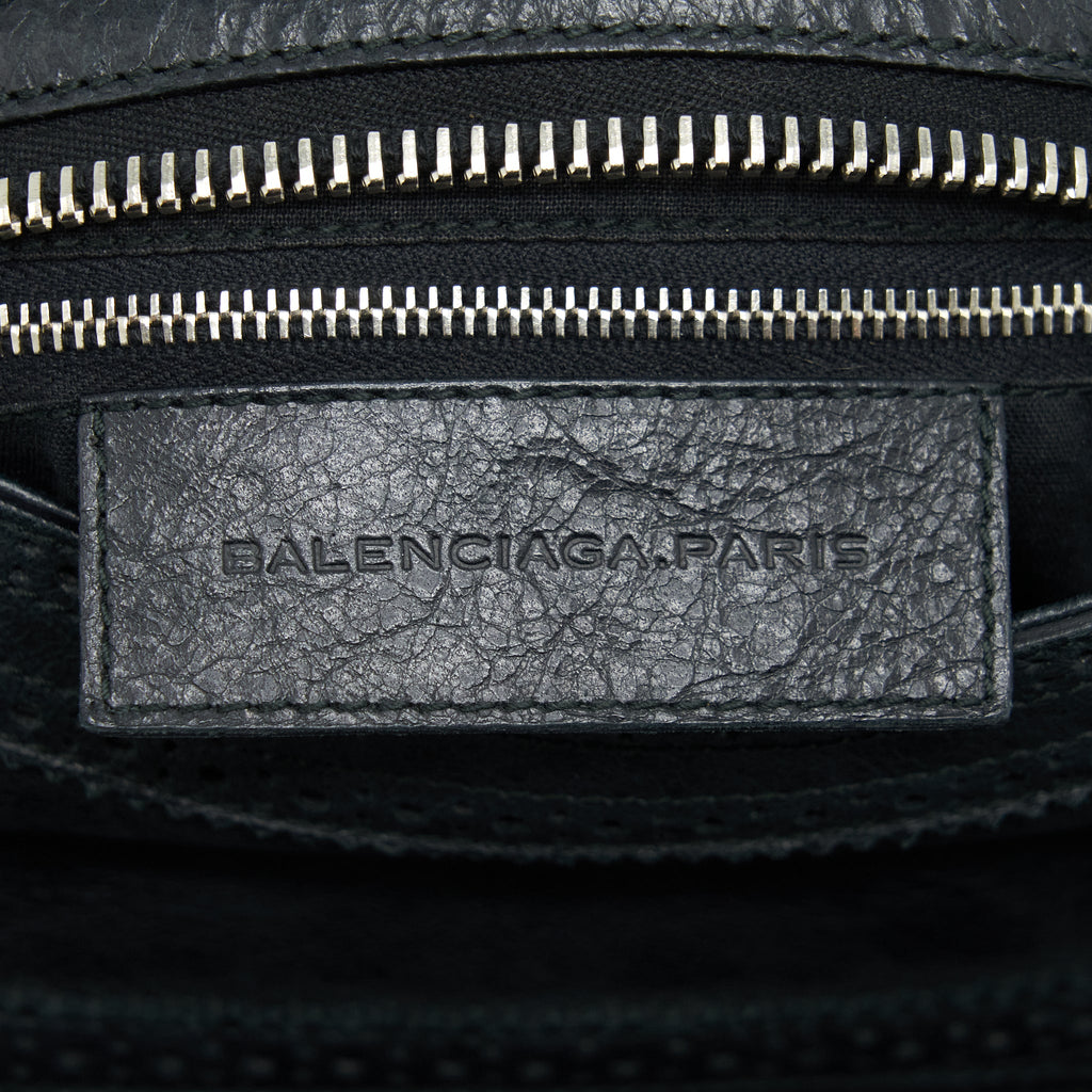 BALENCIAGA GIANT CITY BAG BLACK SHW