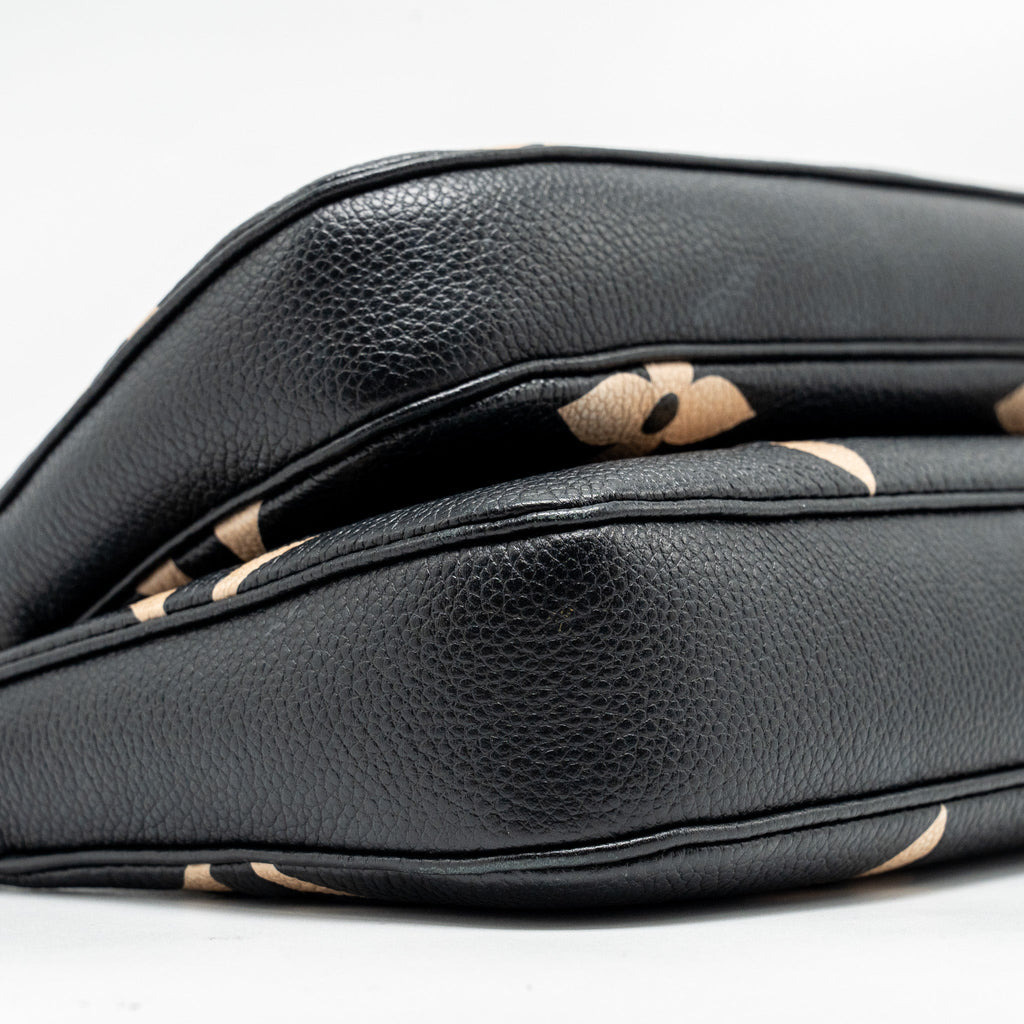 LOUIS VUITTON MULTI POCHETTE ACCESSORIES BICOLOUR MONOGRAM EMPREINTE GHW