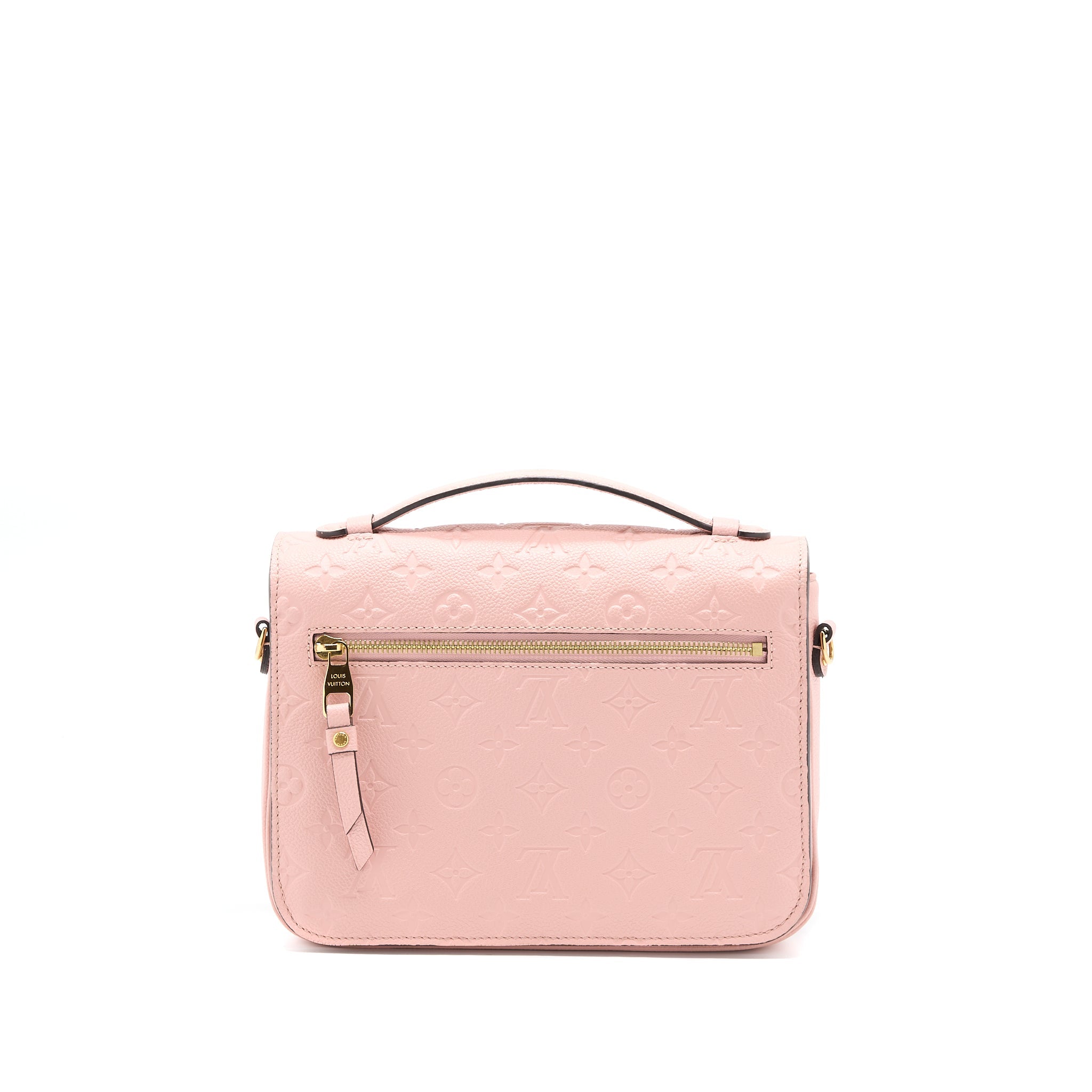 LOUIS VUITTON POCHETTE MÉTIS MONOGRAM EMPREINTE PINK GHW
