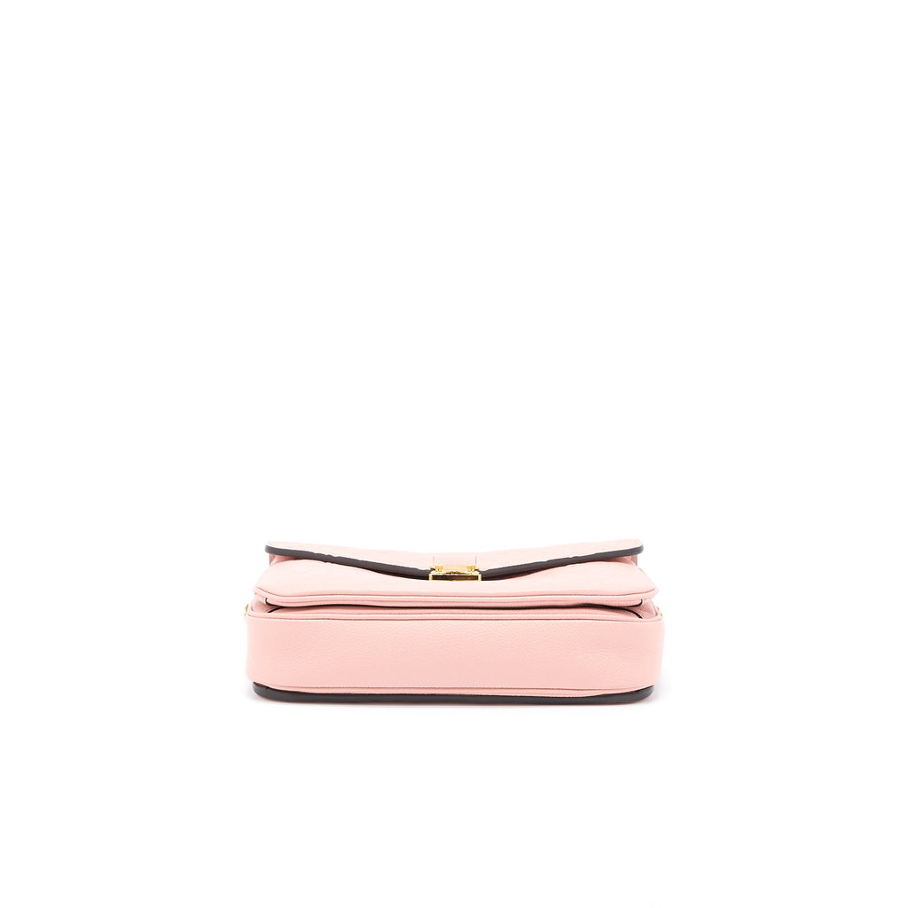 LOUIS VUITTON POCHETTE MÉTIS MONOGRAM EMPREINTE PINK GHW