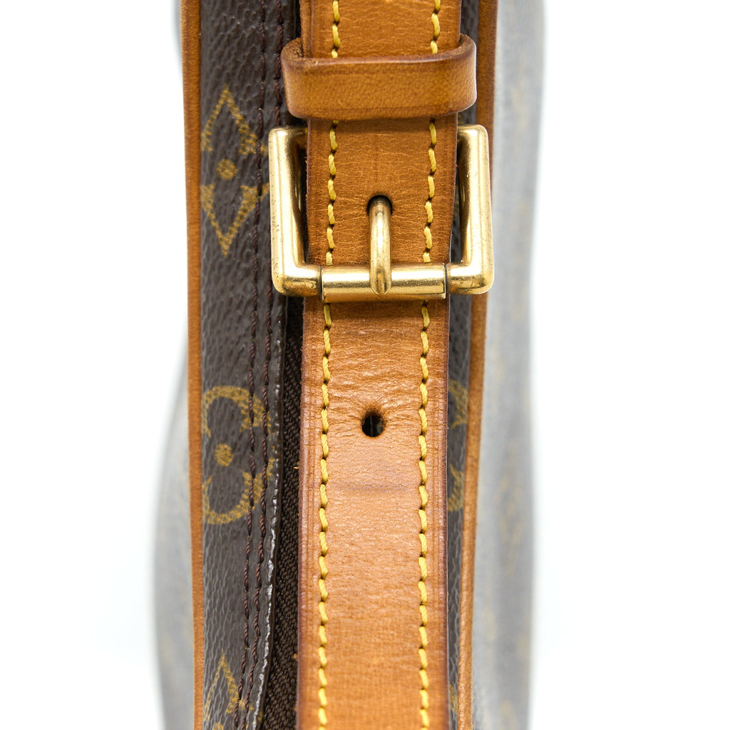 LOUIS VUITTON VINTAGE SHOULDER BAG MONOGRAM CANVAS GHW
