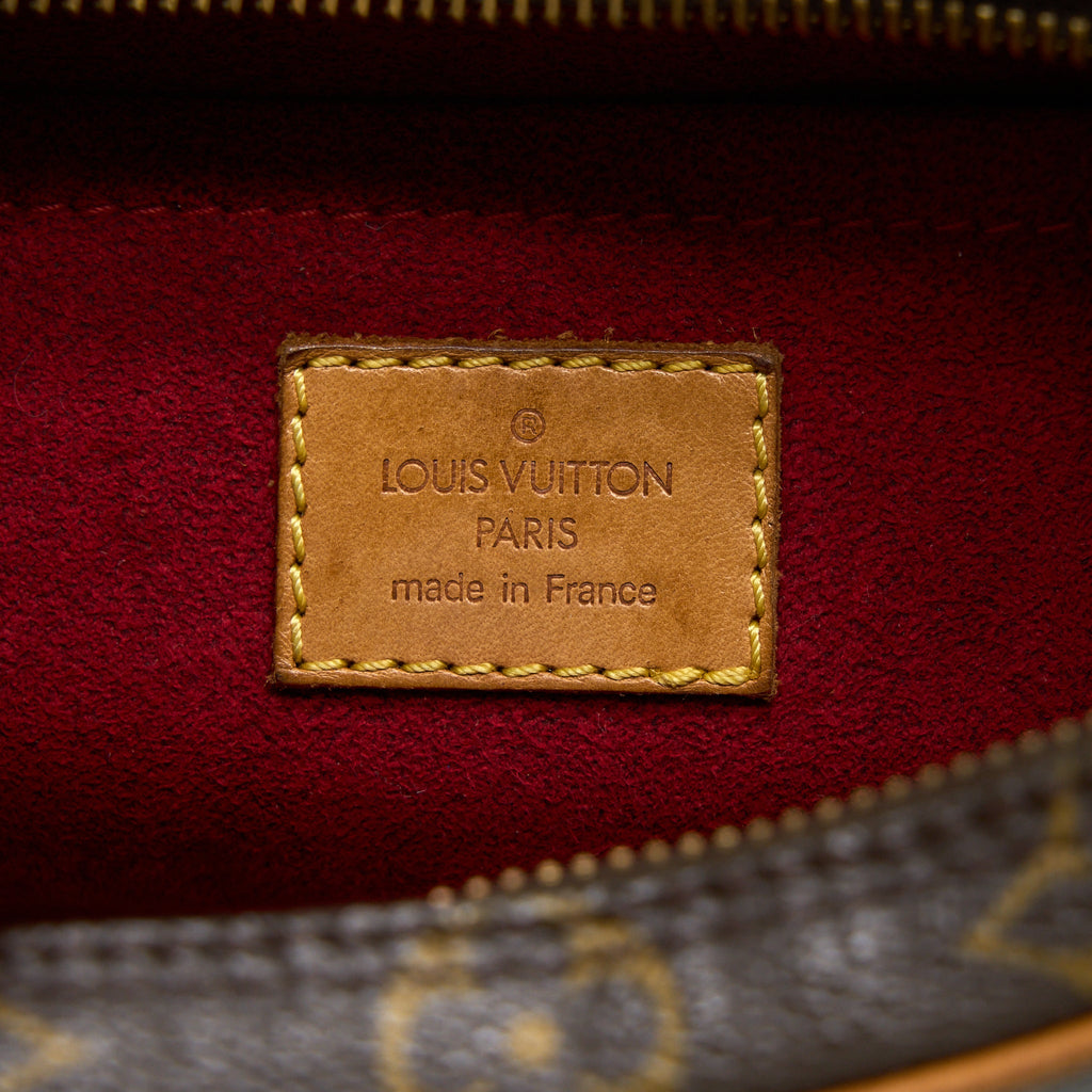 LOUIS VUITTON VINTAGE SHOULDER BAG MONOGRAM CANVAS GHW