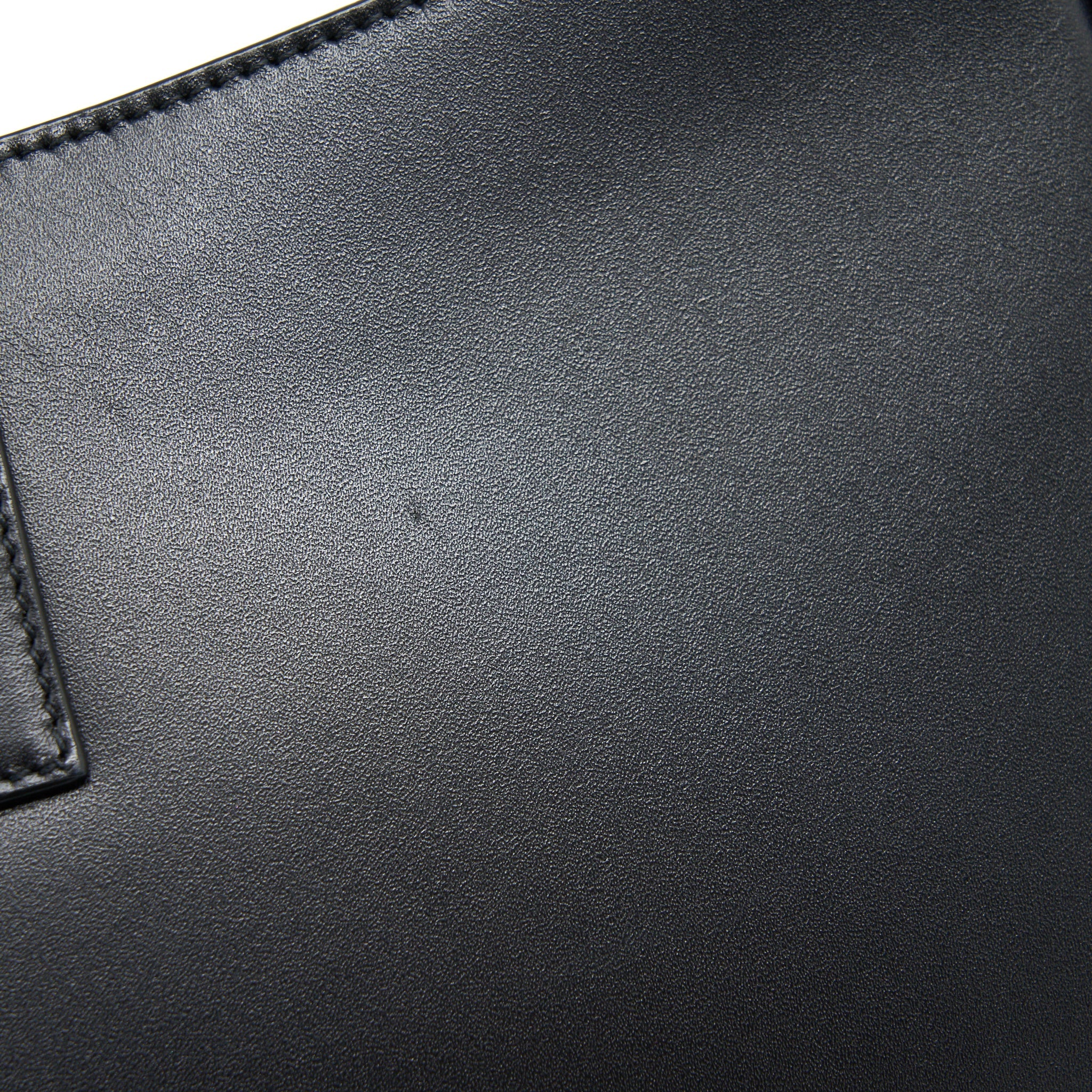 SAINT LAURENT LE 5 A 7 HOBO BAG CALFSKIN BLACK GHW
