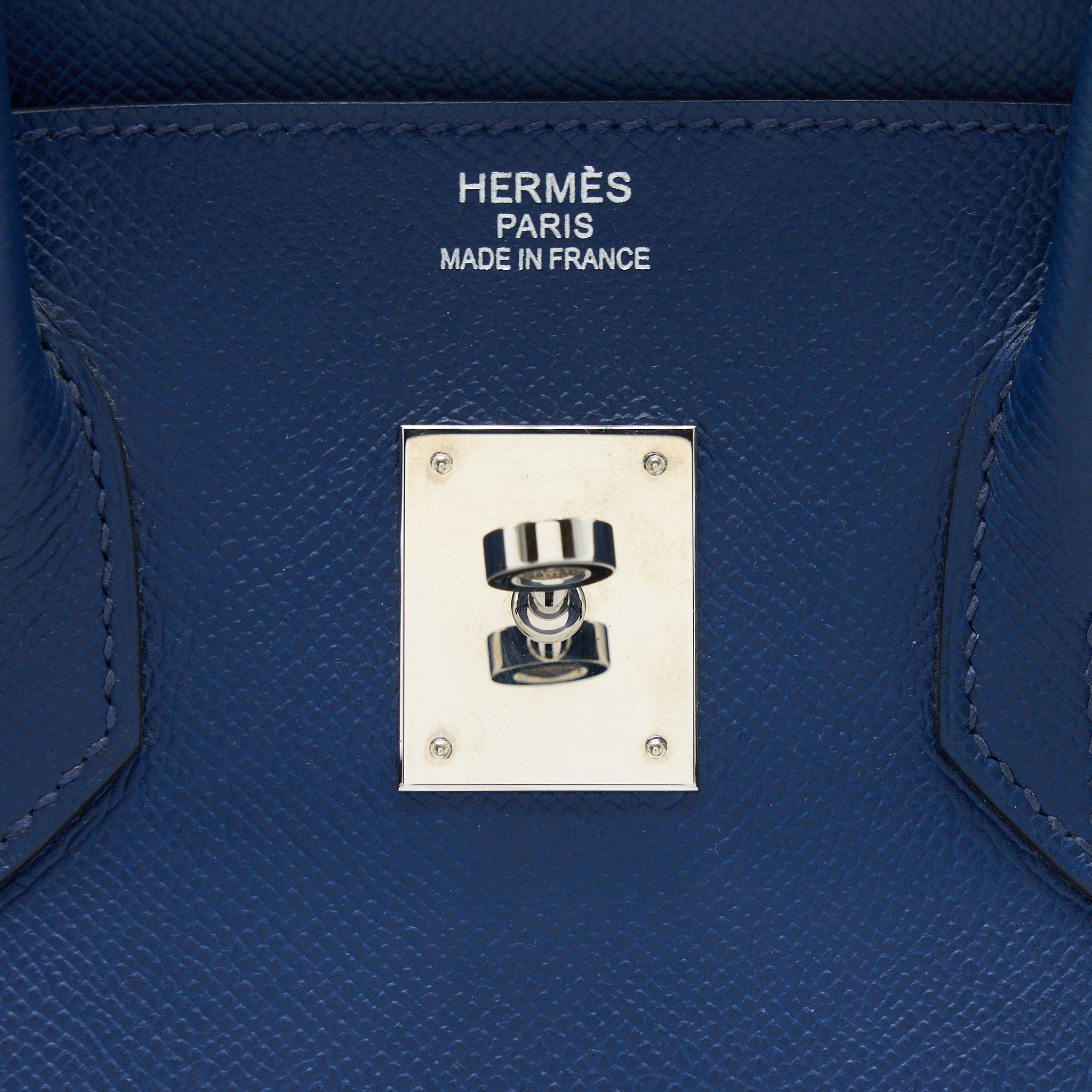 HERMES BIRKIN 35 EPSOM BLUE DE MALTE SHW
