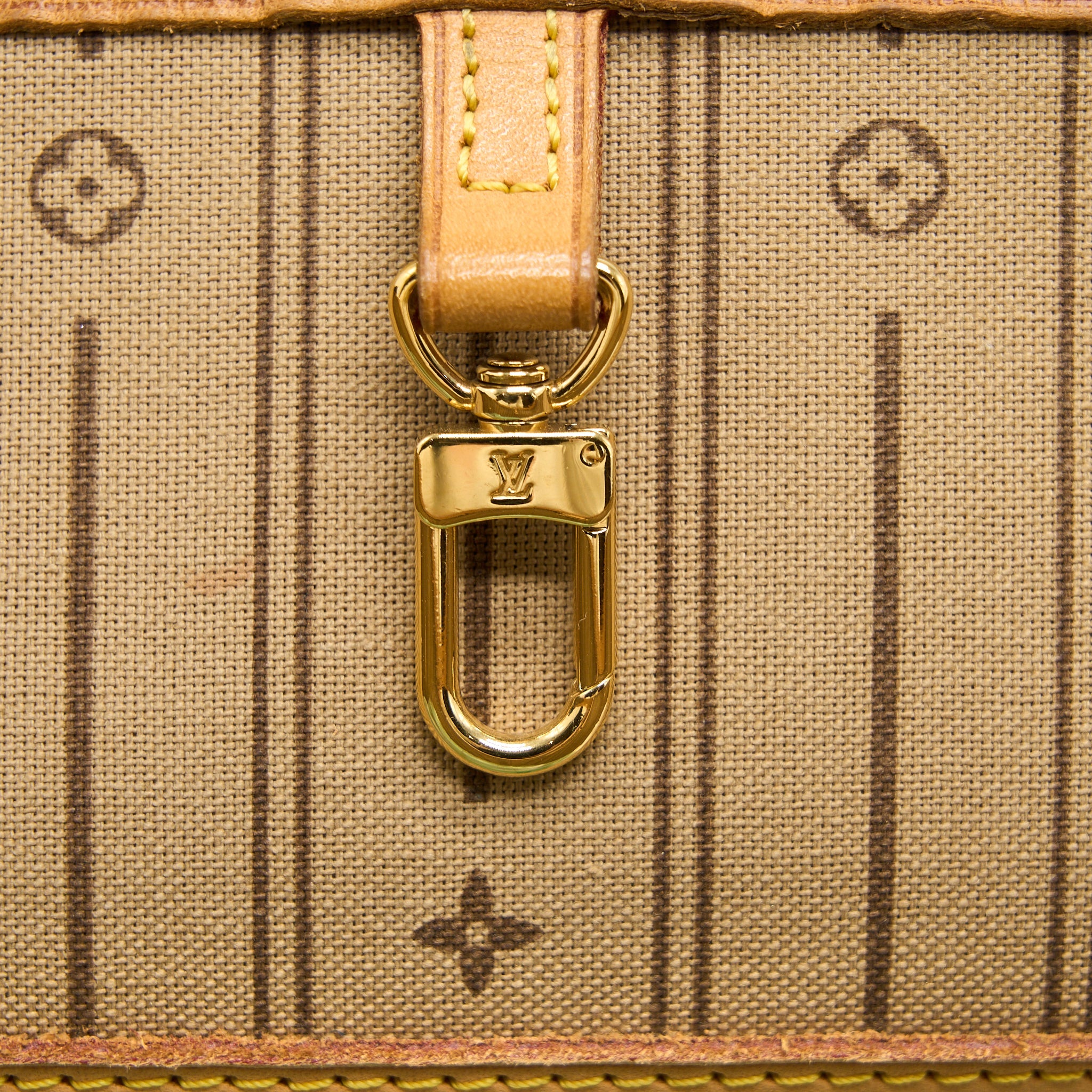 LOUIS VUITTON NEVERFULL MM MONOGRAM CANVAS GHW