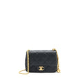 CHANEL 23P COCO LOVE FLAP BAG CAVIAR BLACK GHW (MICROCHIP)