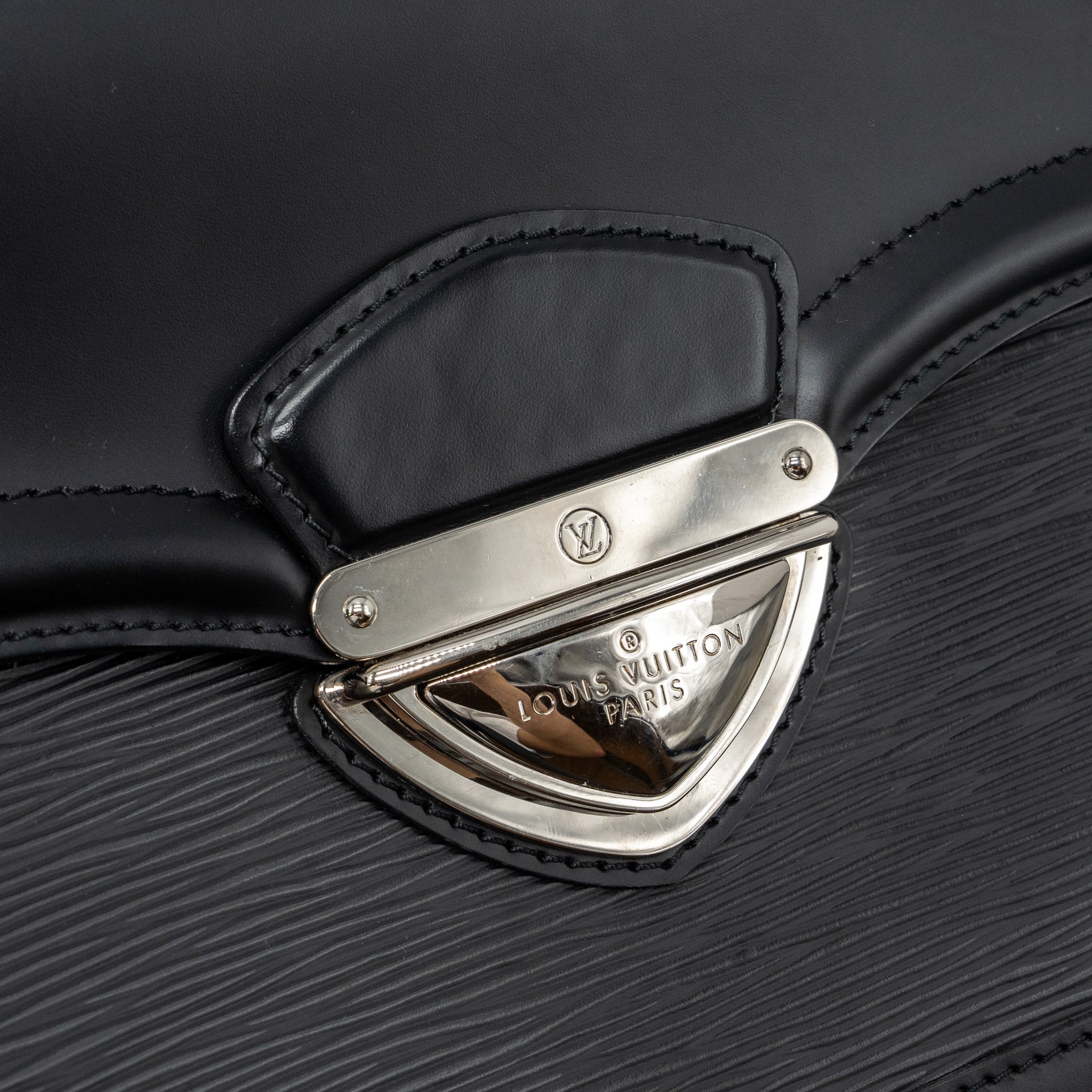 LOUIS VUITTON BAGATELLE PM EPI BLACK SHW