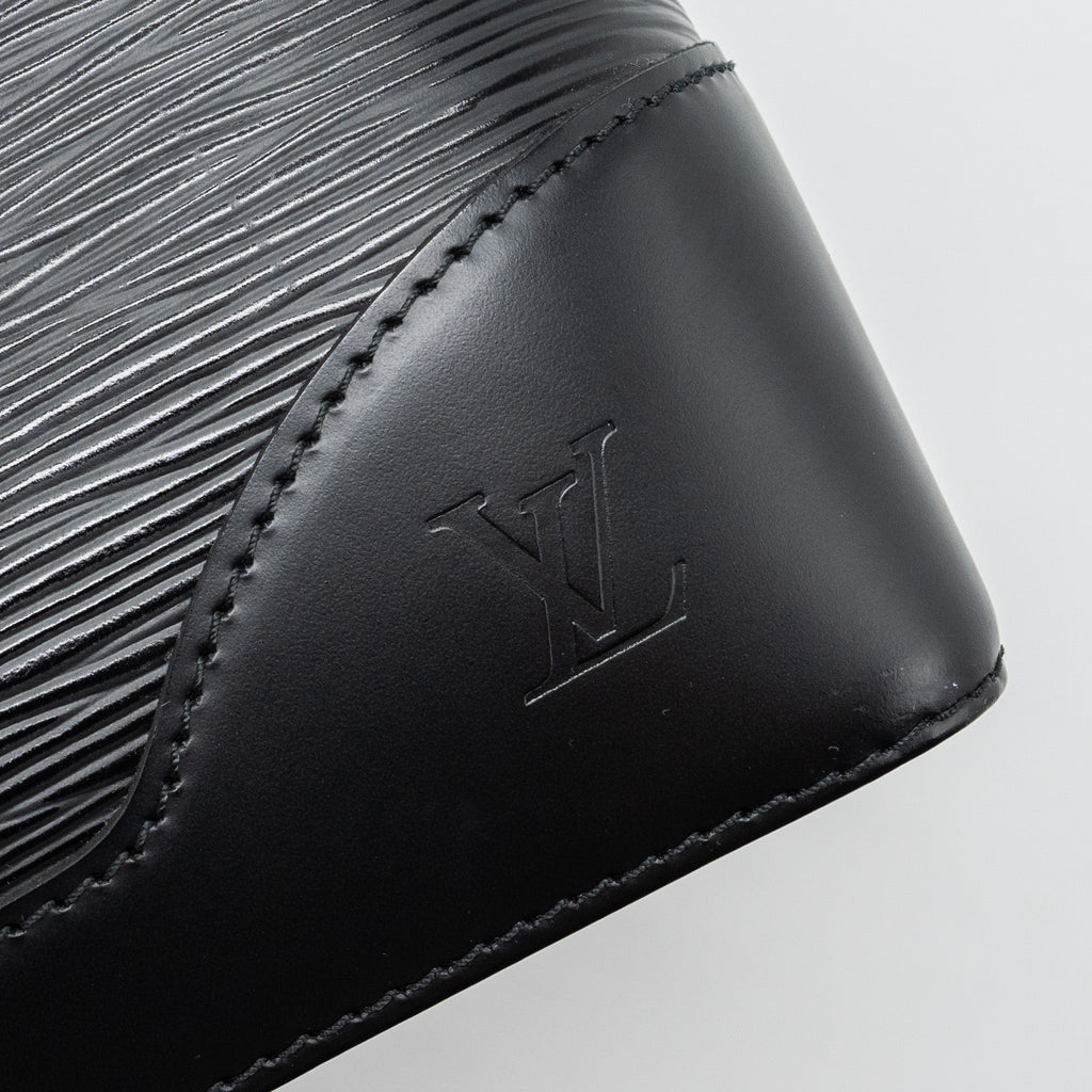 LOUIS VUITTON BAGATELLE PM EPI BLACK SHW