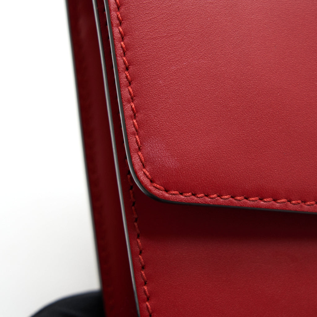GUCCI SYLVIA BAG RED GHW