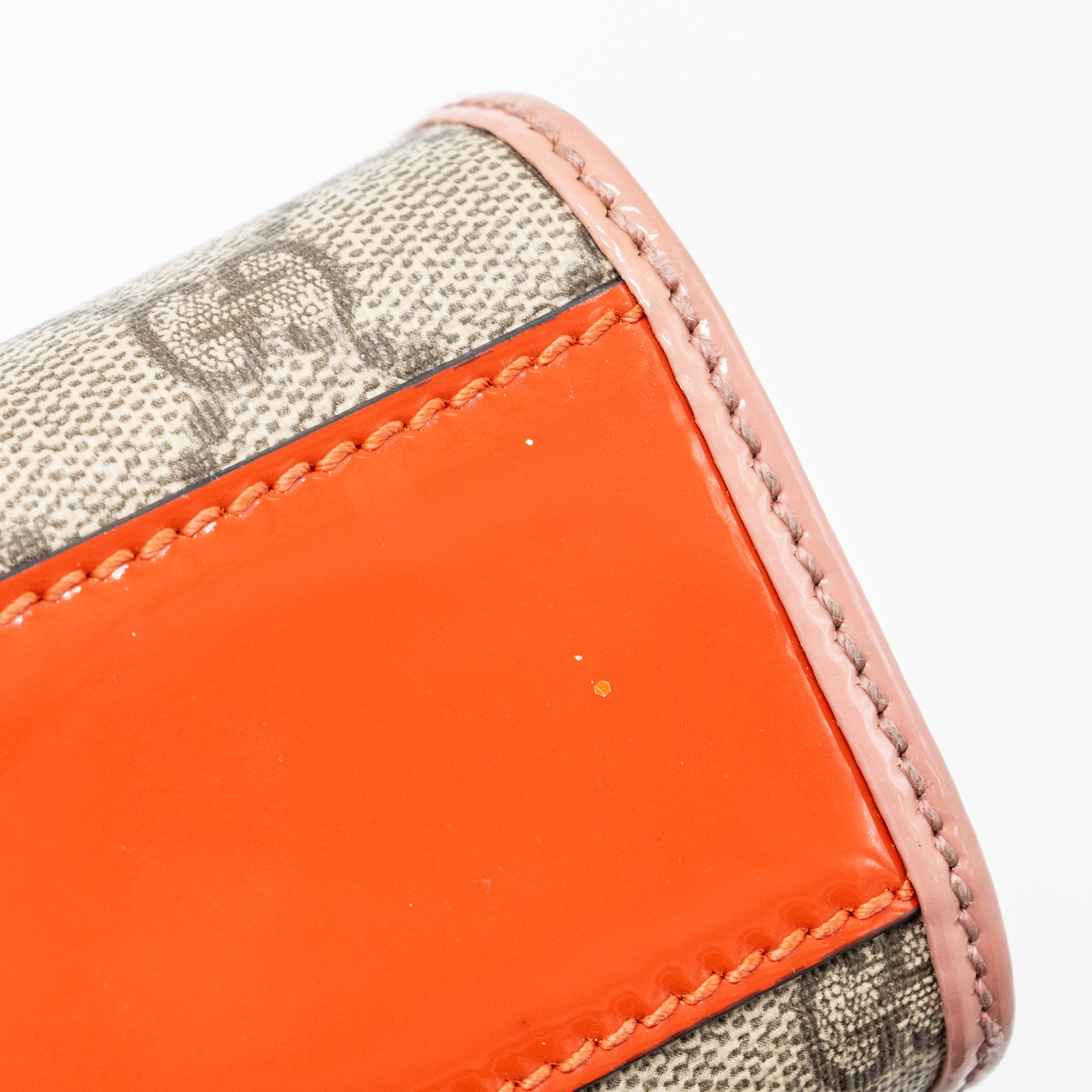 GUCCI PADLOCK CROSSBODY BAG CANVAS / PATENT MULTICOLOUR GHW