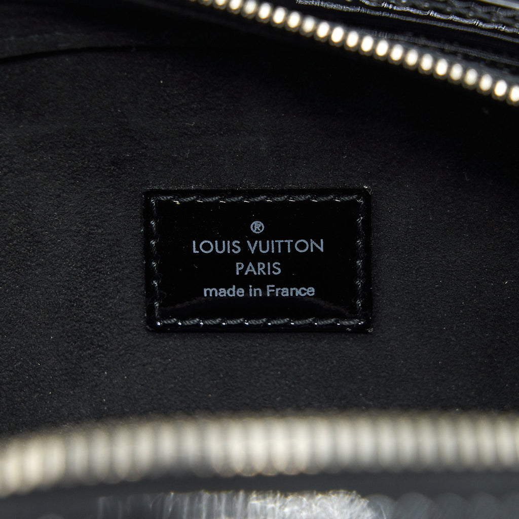 LOUIS VUITTON BOWLING BAG EPI PATENT BLACK