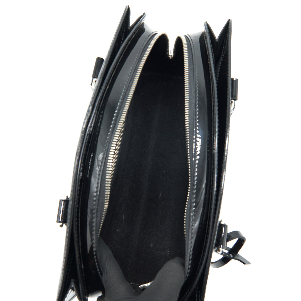 LOUIS VUITTON BOWLING BAG EPI PATENT BLACK