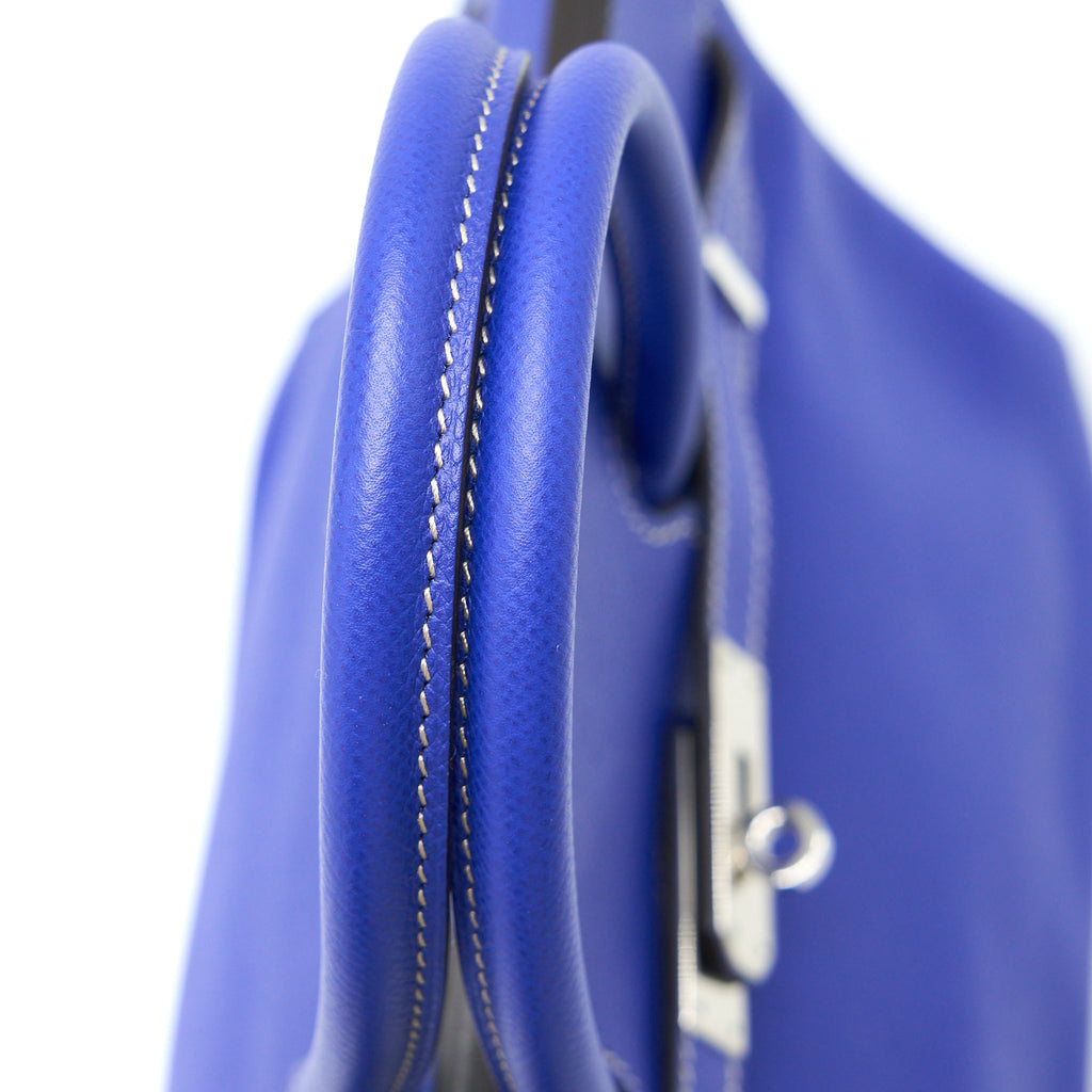 HERMES BIRKIN 30 EPSOM BLUE ELECTRIC / BLUE MYKONOS SHW