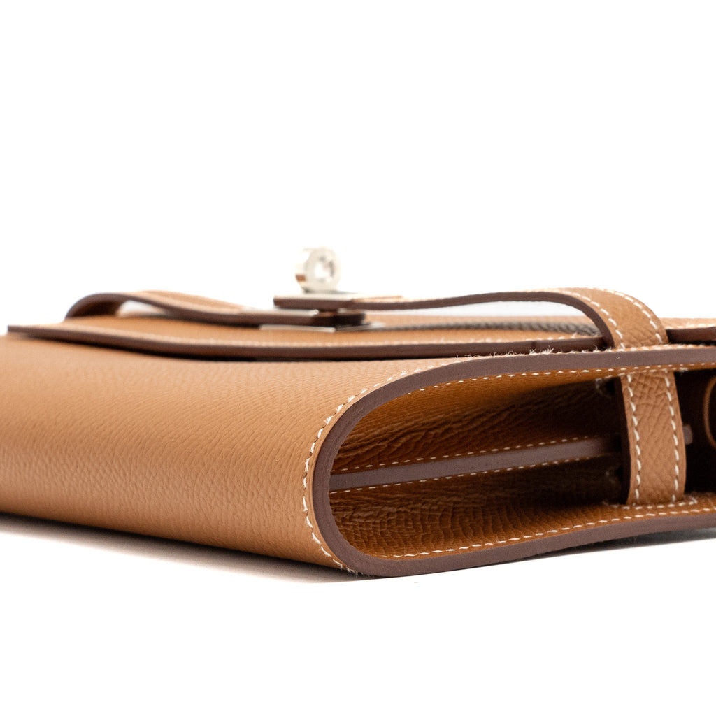 HERMES KELLY TO GO EPSOM GOLD SHW