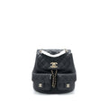 CHANEL 23P TRIPLE PACK BACKPACK CAVIAR BLACK LGHW (MICROCHIP)