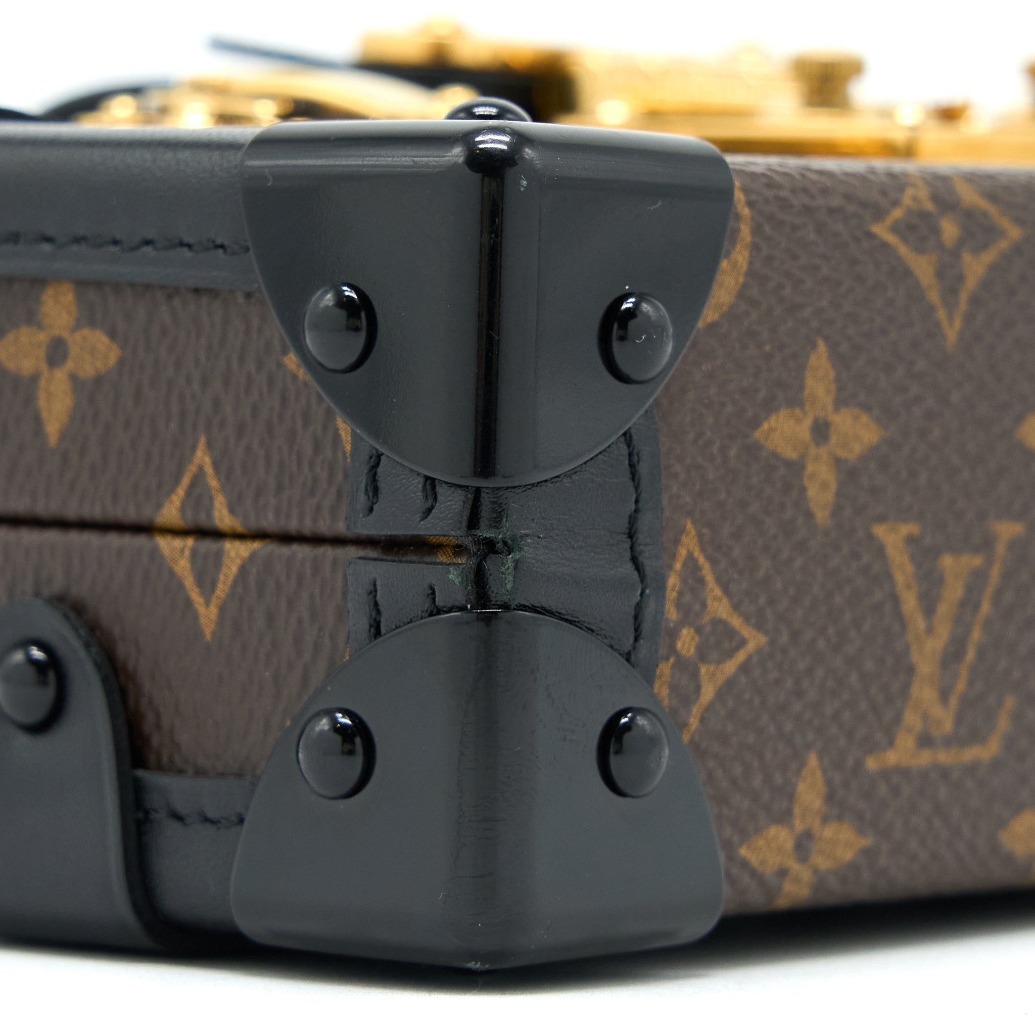 LOUIS VUITTON PETITE MALLE MONOGRAM CANVAS / LEATHER GHW