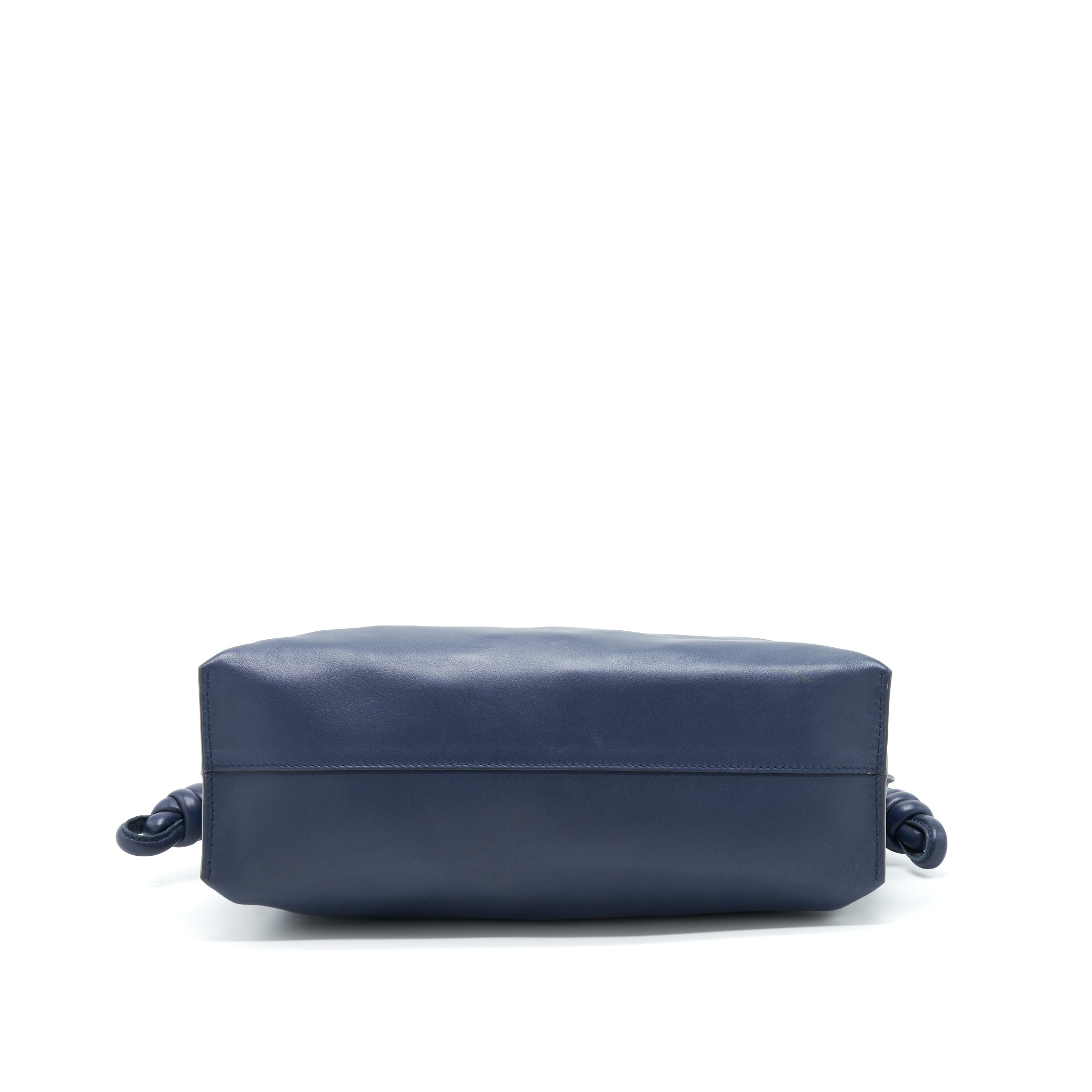 LOEWE FLAMENCO CLUTCH / CROSSBODY BAG LAMBSKIN NAVY