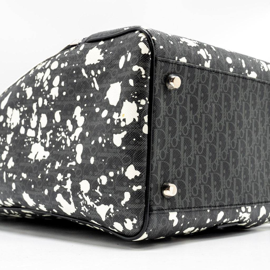 DIOR HOMME RIDER BAG CANVAS MULTICOLOUR BLACK / GREY SHW