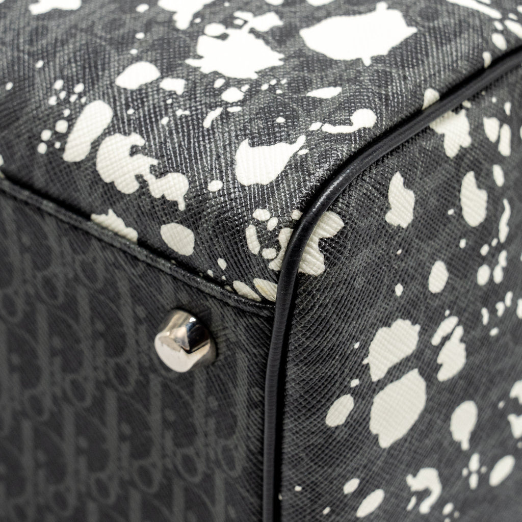 DIOR HOMME RIDER BAG CANVAS MULTICOLOUR BLACK / GREY SHW