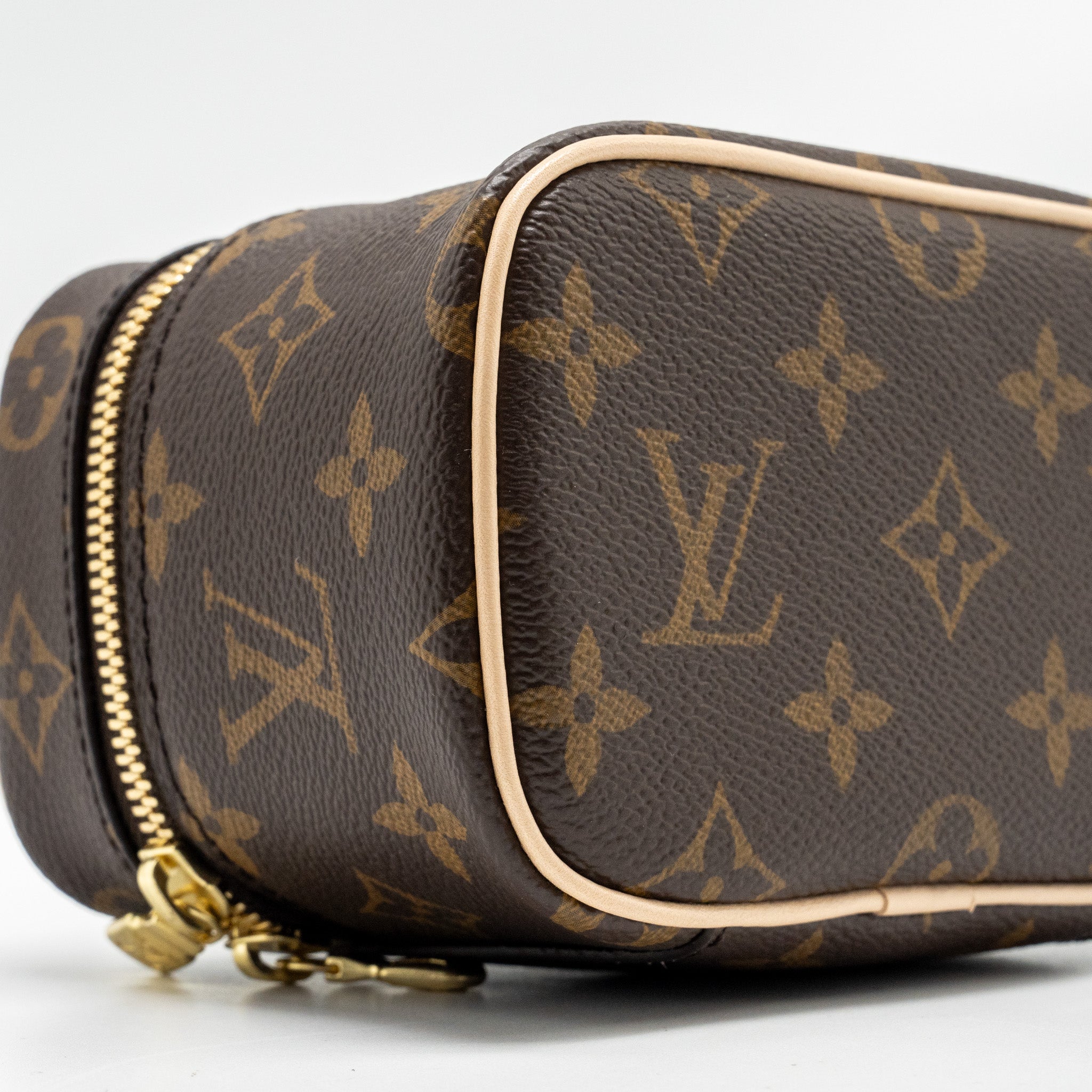 LOUIS VUITTON NICE NANO MONOGRAM CANVAS GHW