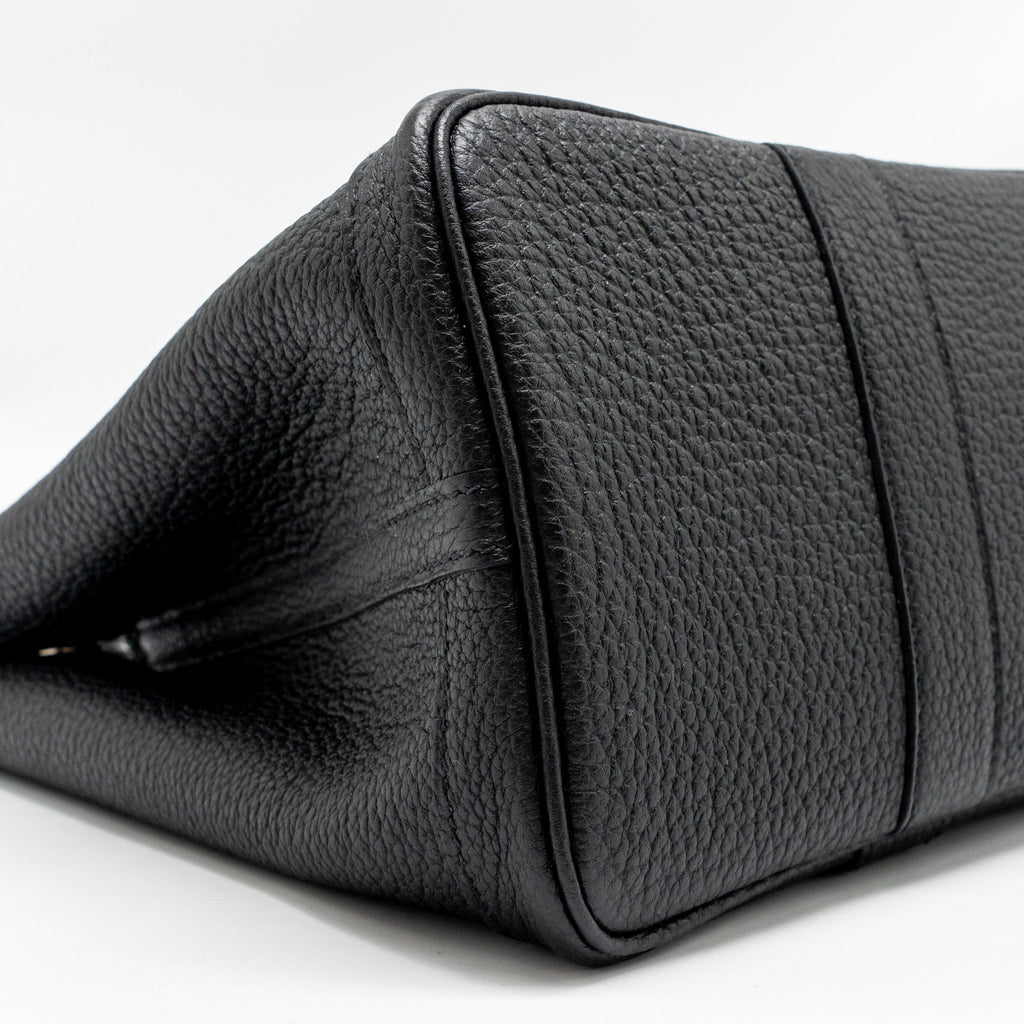 HERMES GARDEN PARTY 30 NEGONDA BLACK SHW