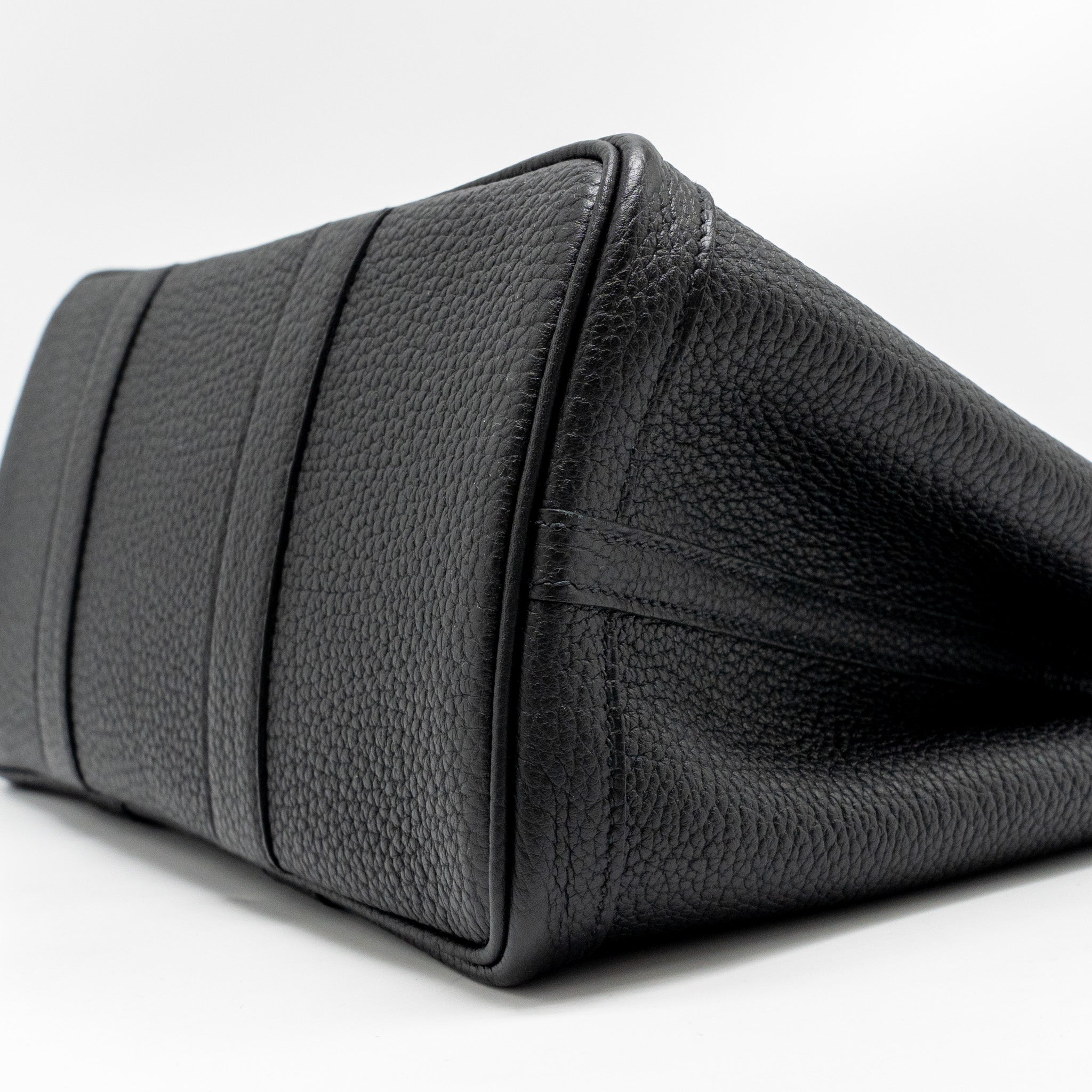 HERMES GARDEN PARTY 30 NEGONDA BLACK SHW