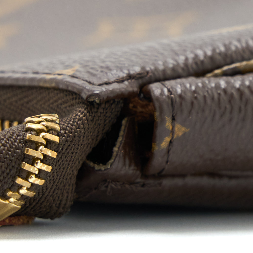 LOUIS VUITTON MINI POCHETTE ACCESSORIES MONOGRAM CANVAS GHW